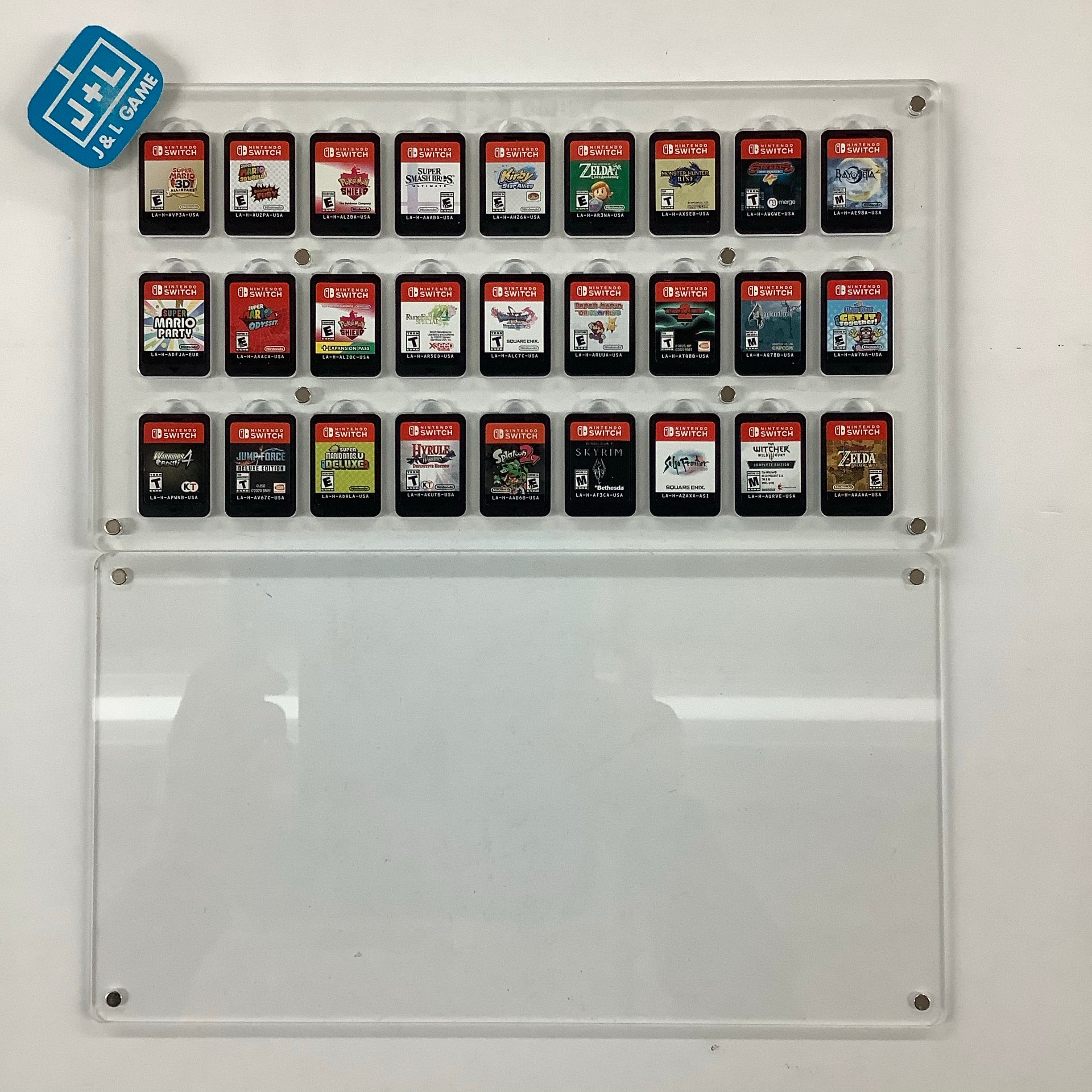 Daney Clear Game Card Case (27 Slots) - (NSW) Nintendo Switch Accessories DANEY   