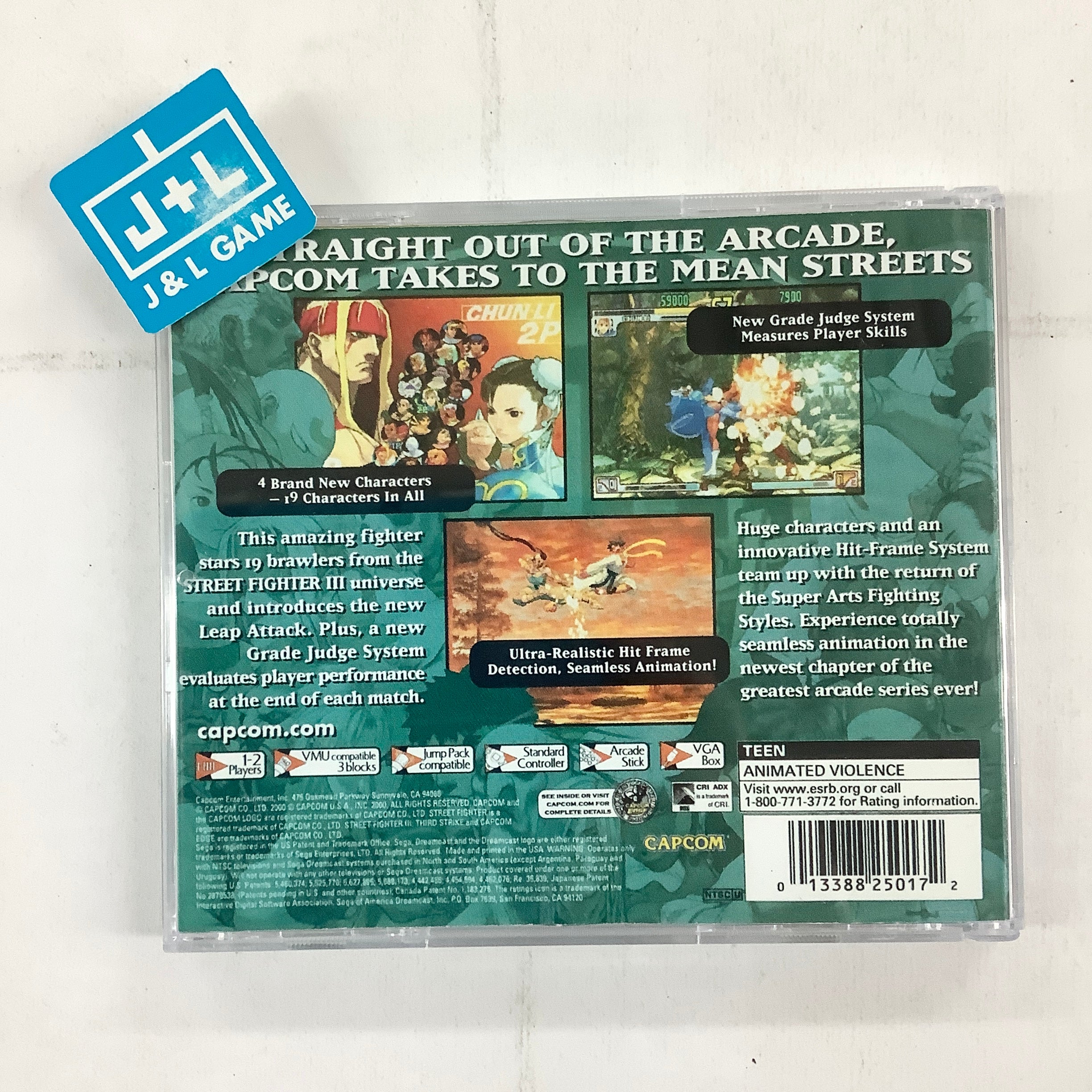 Street Fighter III: 3rd Strike - (DC) SEGA Dreamcast  [Pre-Owned] Video Games Capcom   