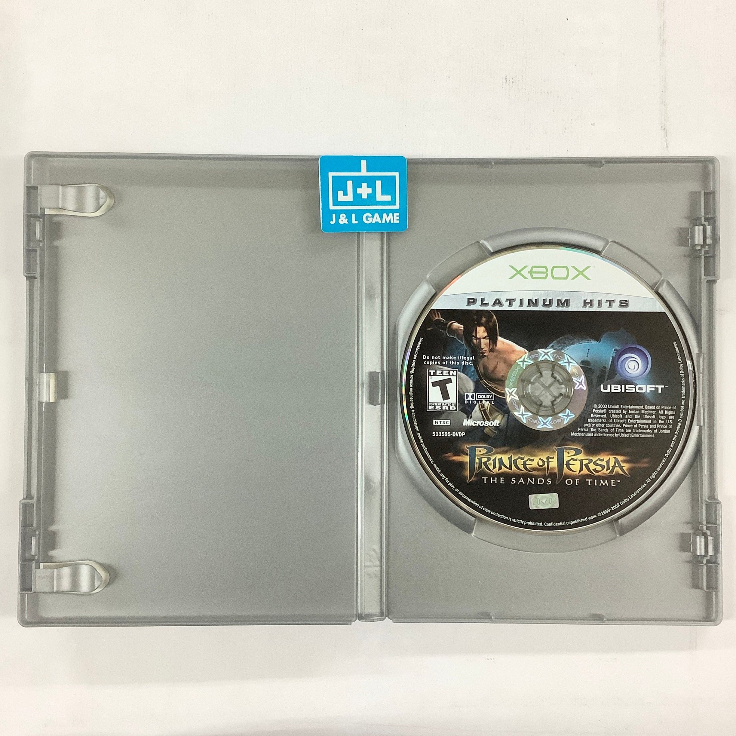 Prince of Persia: The Sands of Time (Platinum Hits) - (XB) Xbox [Pre-Owned] Video Games Ubisoft   