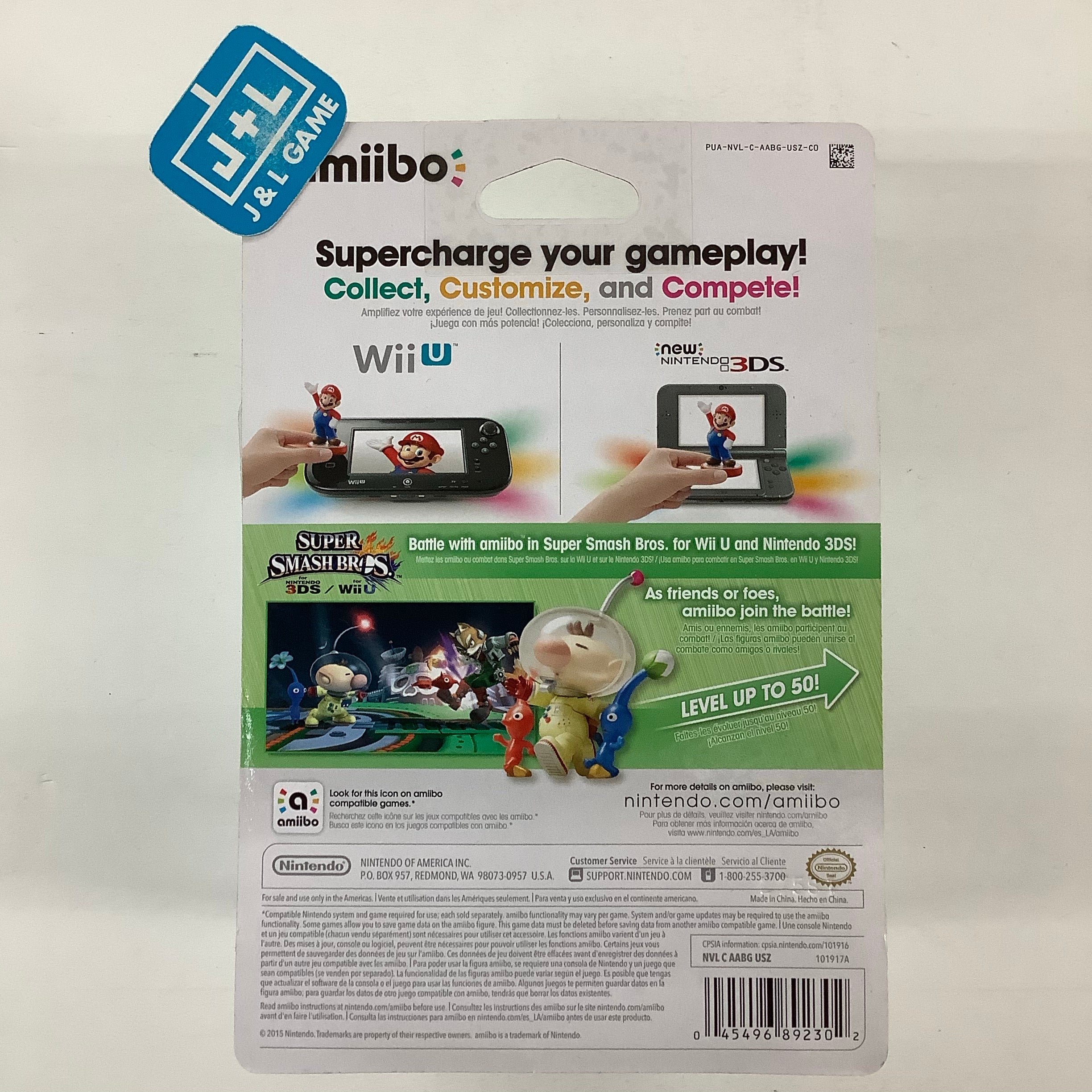 Olimar (Super Smash Bros. series) - Nintendo WiiU Amiibo Amiibo Nintendo   