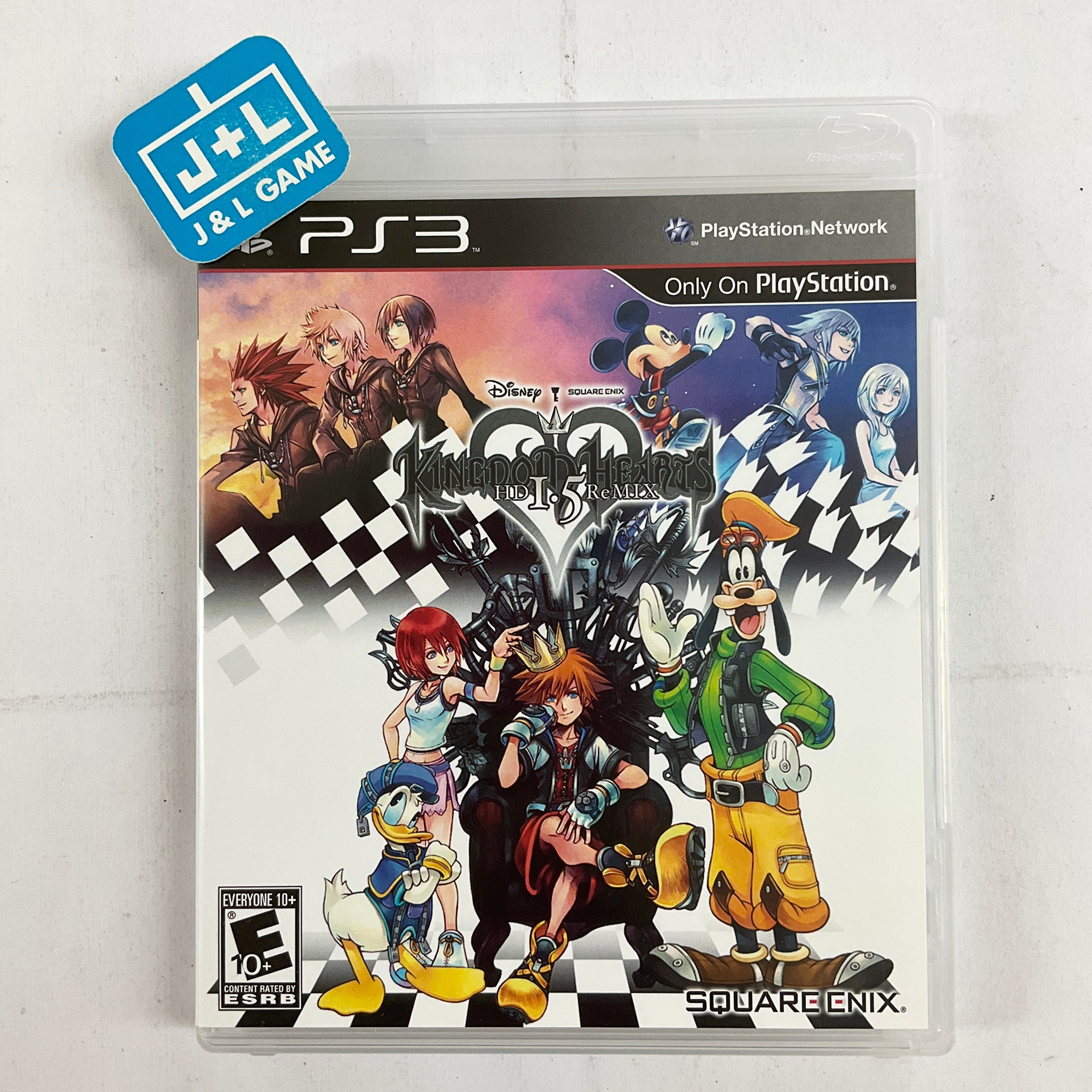 Kingdom Hearts HD 1.5 ReMIX - (PS3) PlayStation 3 [Pre-Owned] Video Games Square Enix   