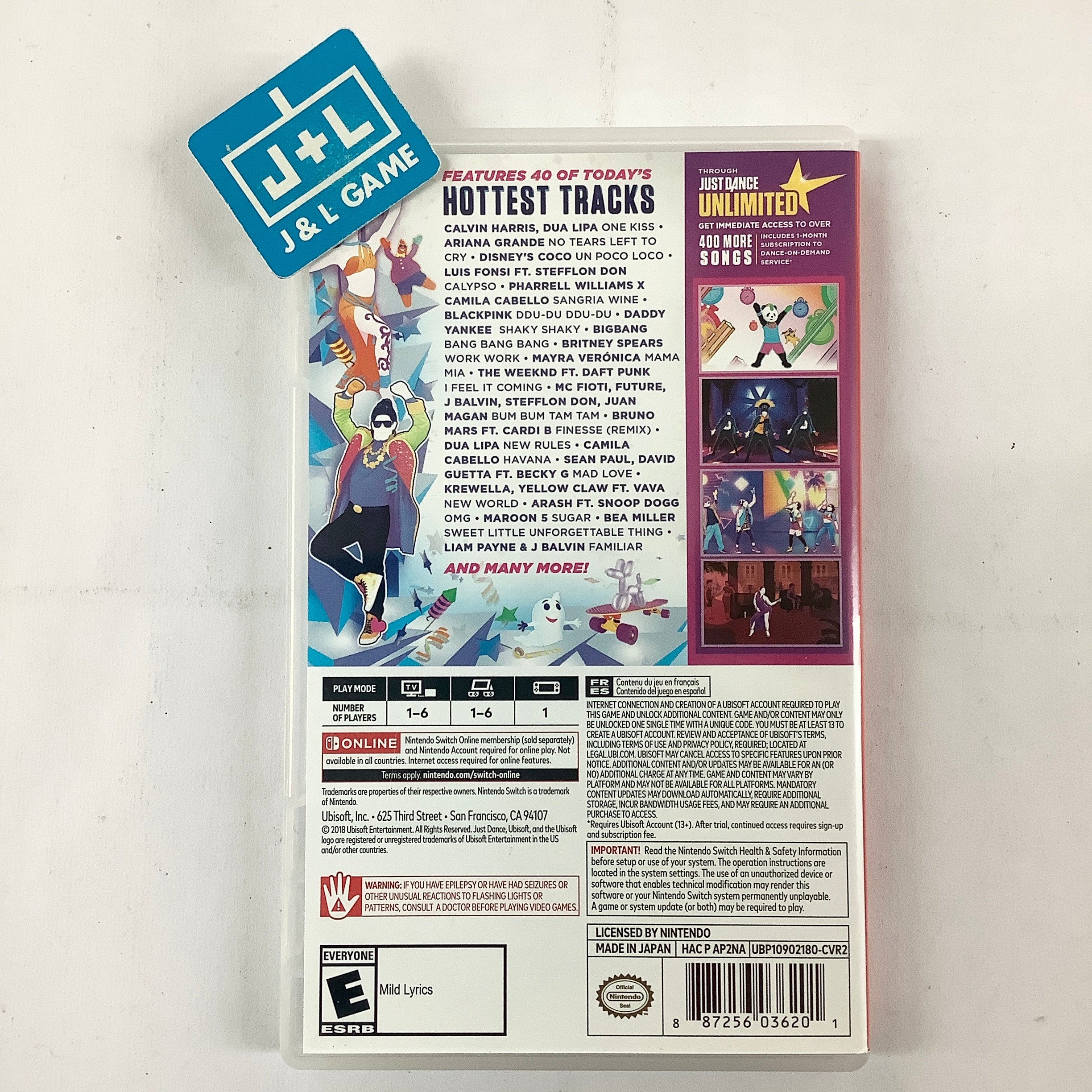 Just Dance 2019 - (NSW) Nintendo Switch [Pre-Owned] Video Games Ubisoft   