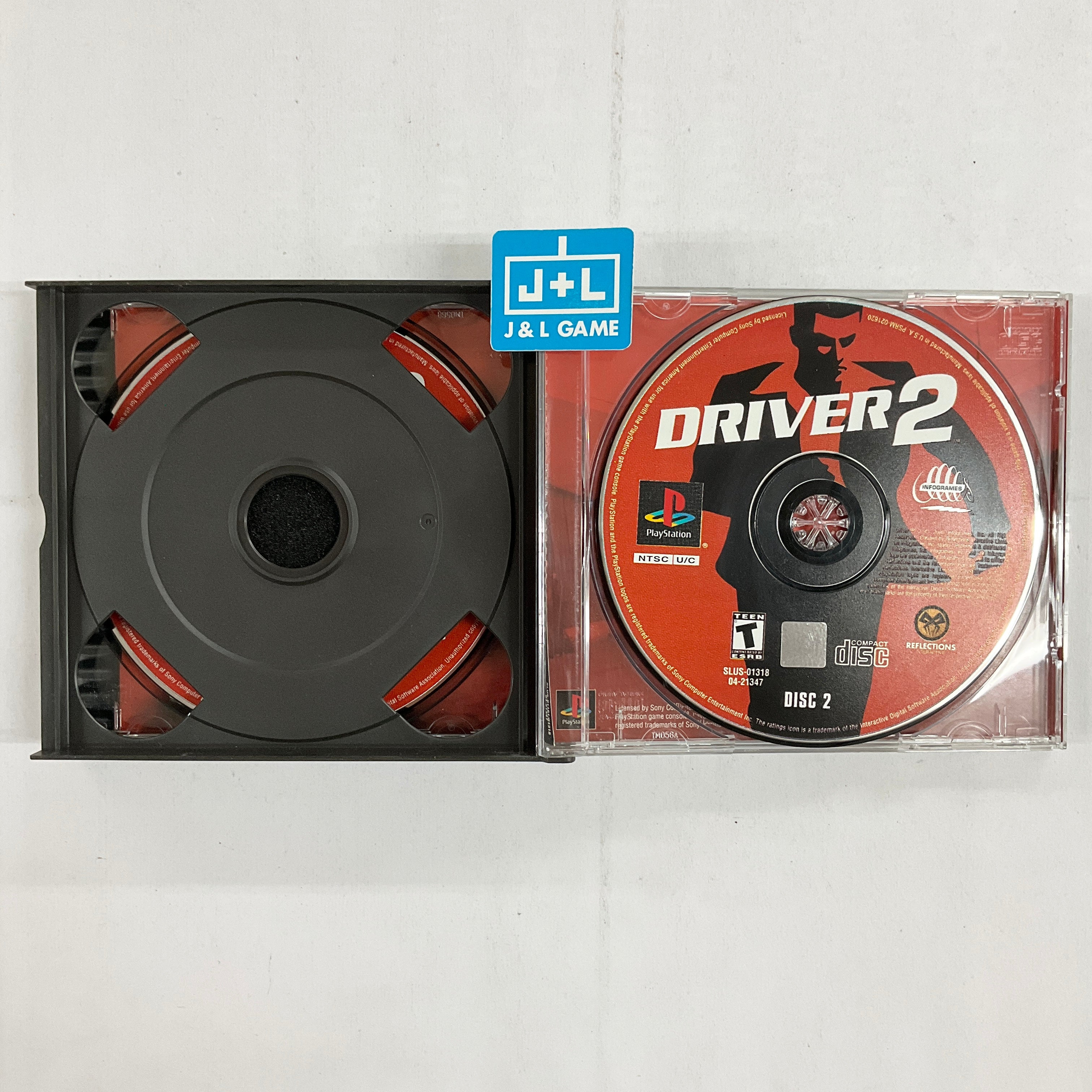 Driver 2 - (PS1) PlayStation 1 [Pre-Owned] Video Games Infogrames   