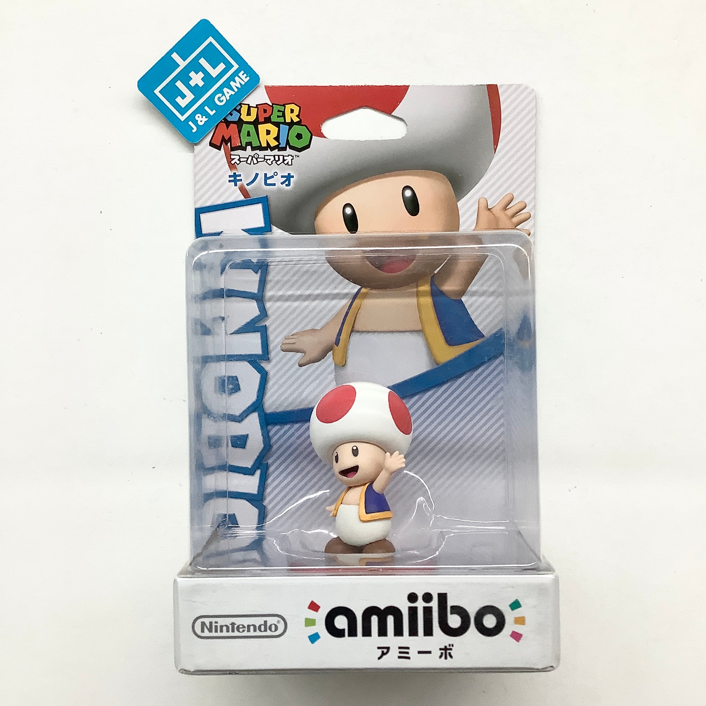 Toad (Super Mario series) - Nintendo WiiU Amiibo (Japanese Import) Amiibo Nintendo   