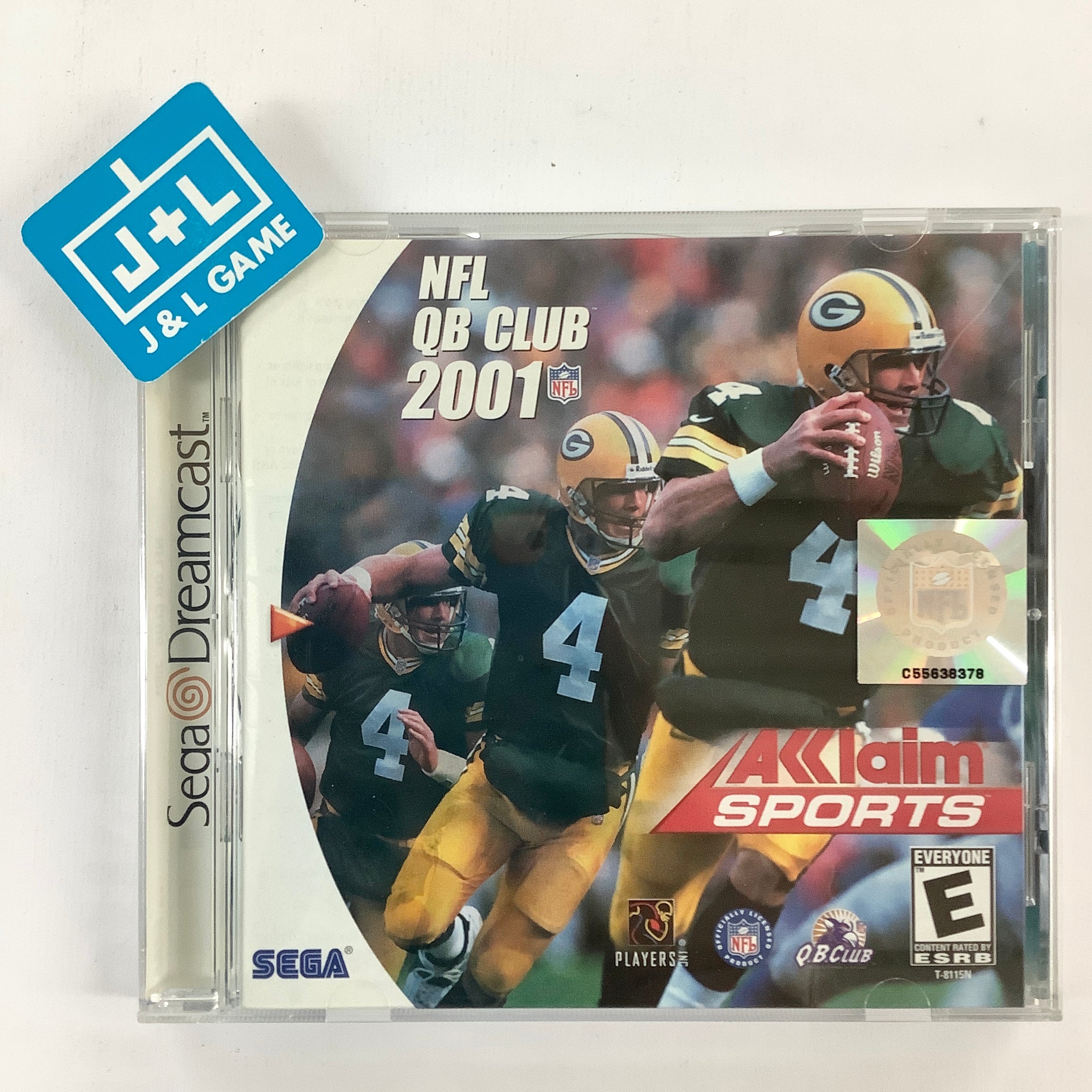 NFL QB Club 2001 - (DC) SEGA Dreamcast [Pre-Owned] Video Games Acclaim   