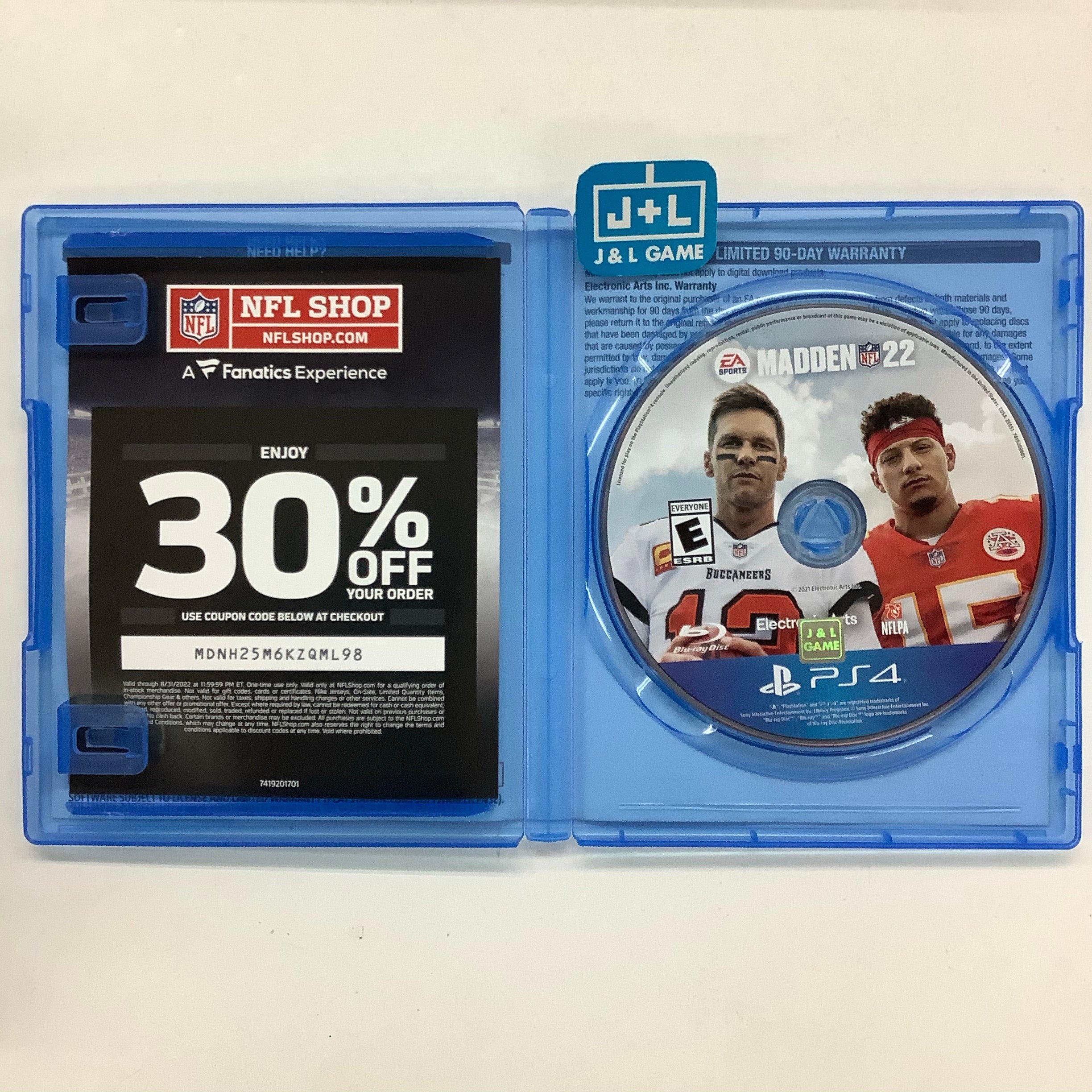 Madden NFL 22 - (PS4) PlayStation 4 [Pre-Owned] Video Games Electronic Arts   