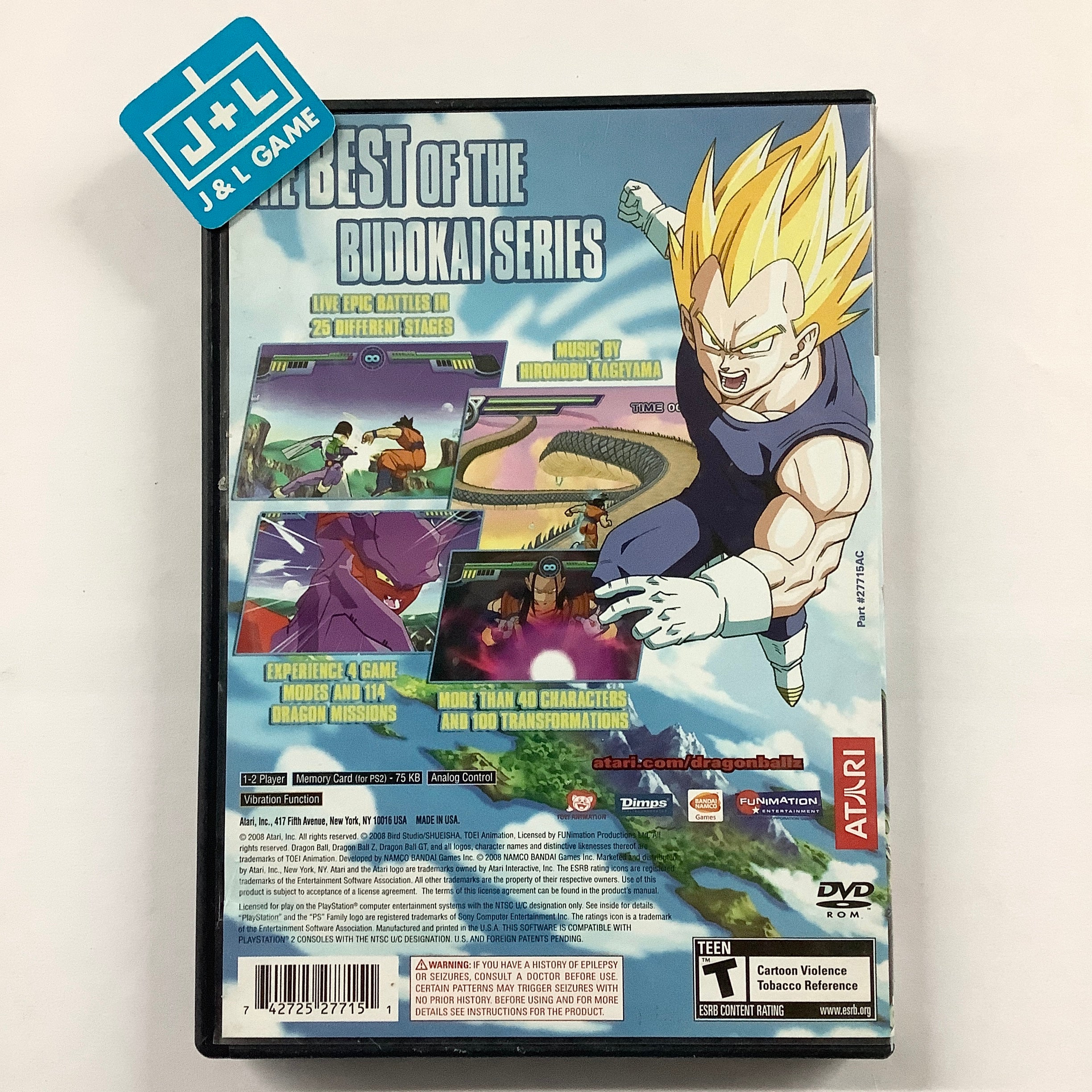 Dragon Ball Z: Infinite World - PlayStation 2 [Pre-Owned] Video Games Atari SA   