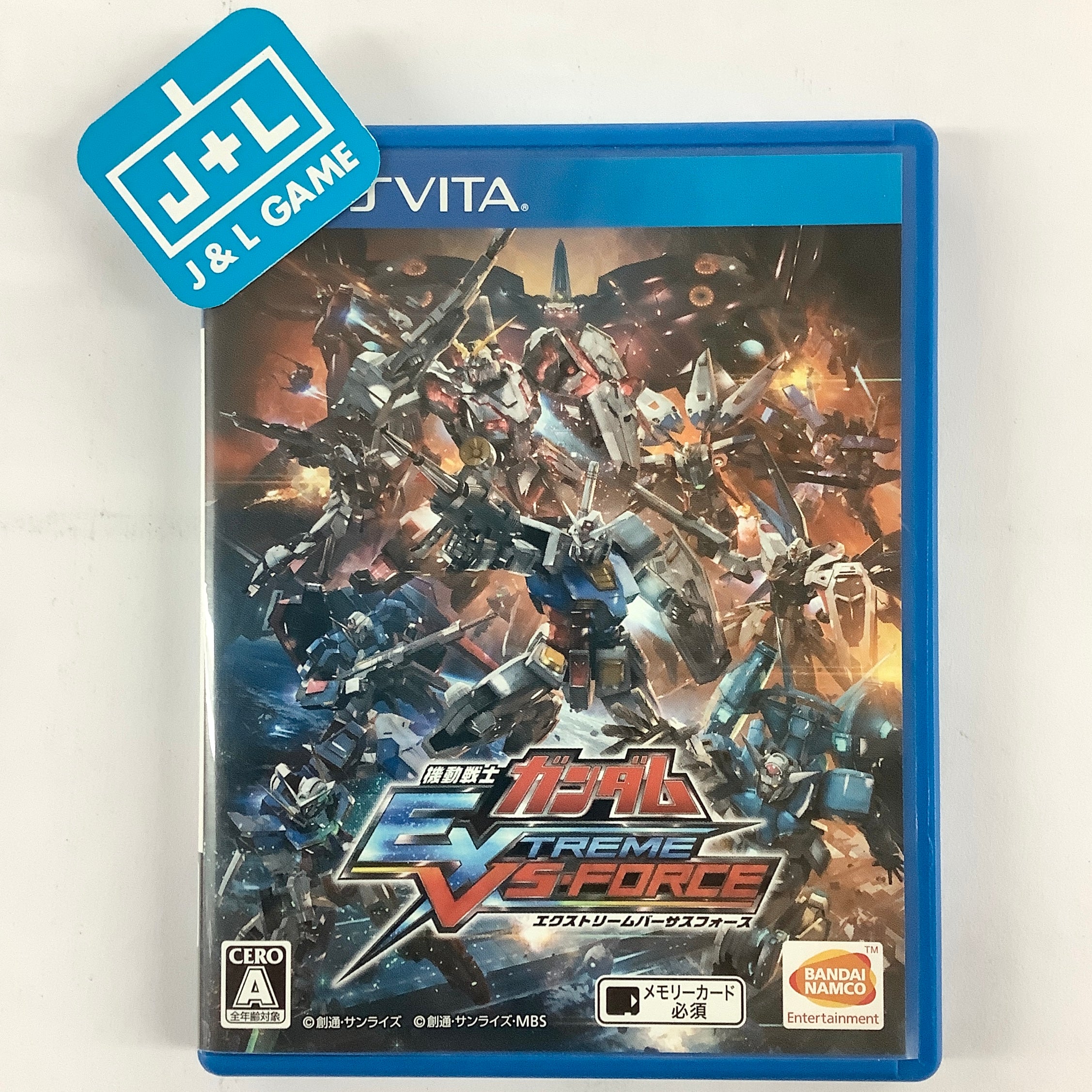 Kidou Senshi Gundam: Extreme VS-Force - (PSV) PlayStation Vita [Pre-Owned] (Japanese Import) Video Games Bandai Namco Games   