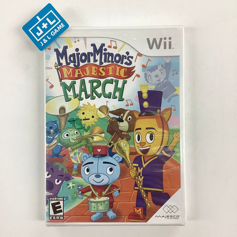 Major Minor's Majestic March - Nintendo Wii Video Games Majesco   