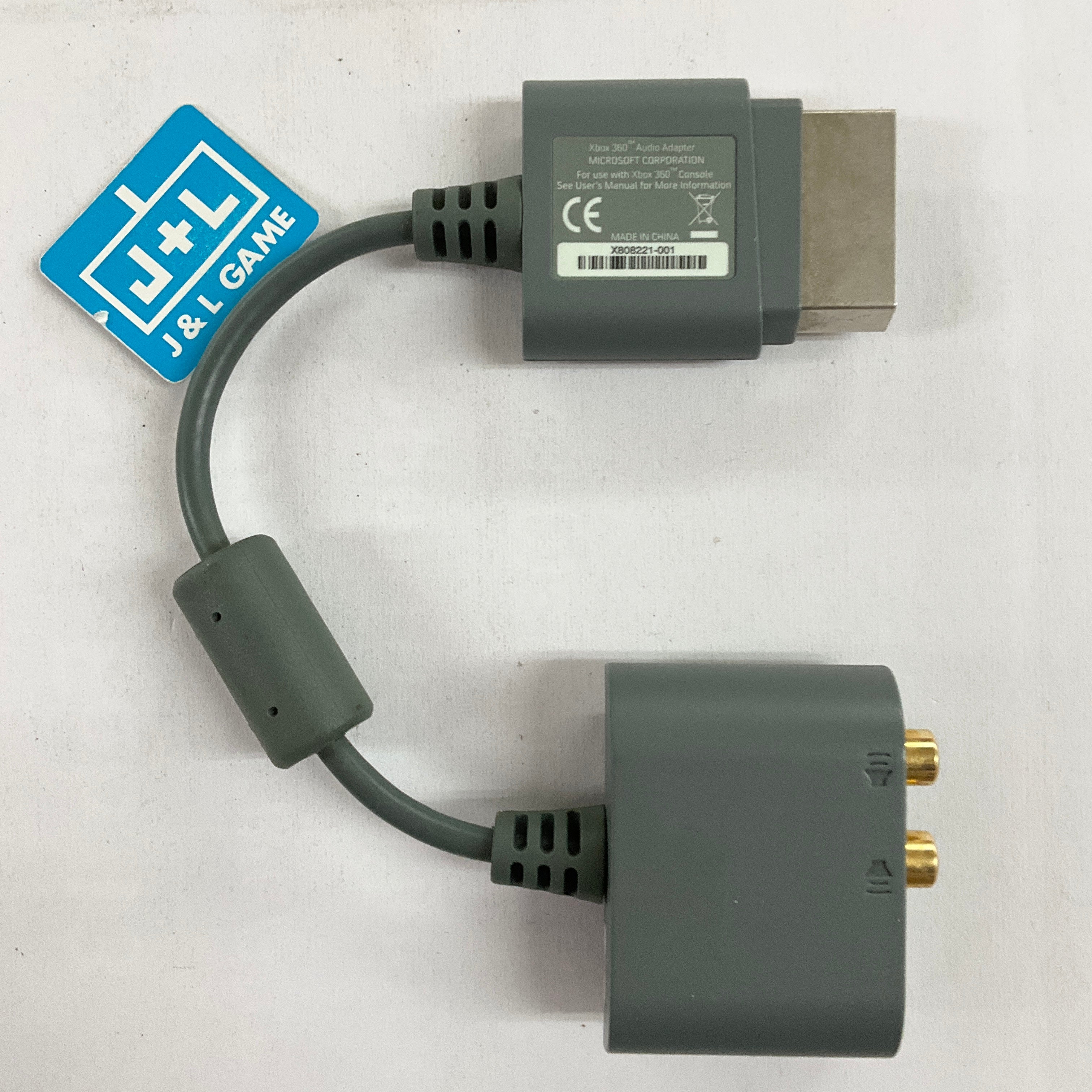 Microsoft Xbox 360 Audio Adapter - Xbox 360 [Pre-Owned] Accessories Microsoft   