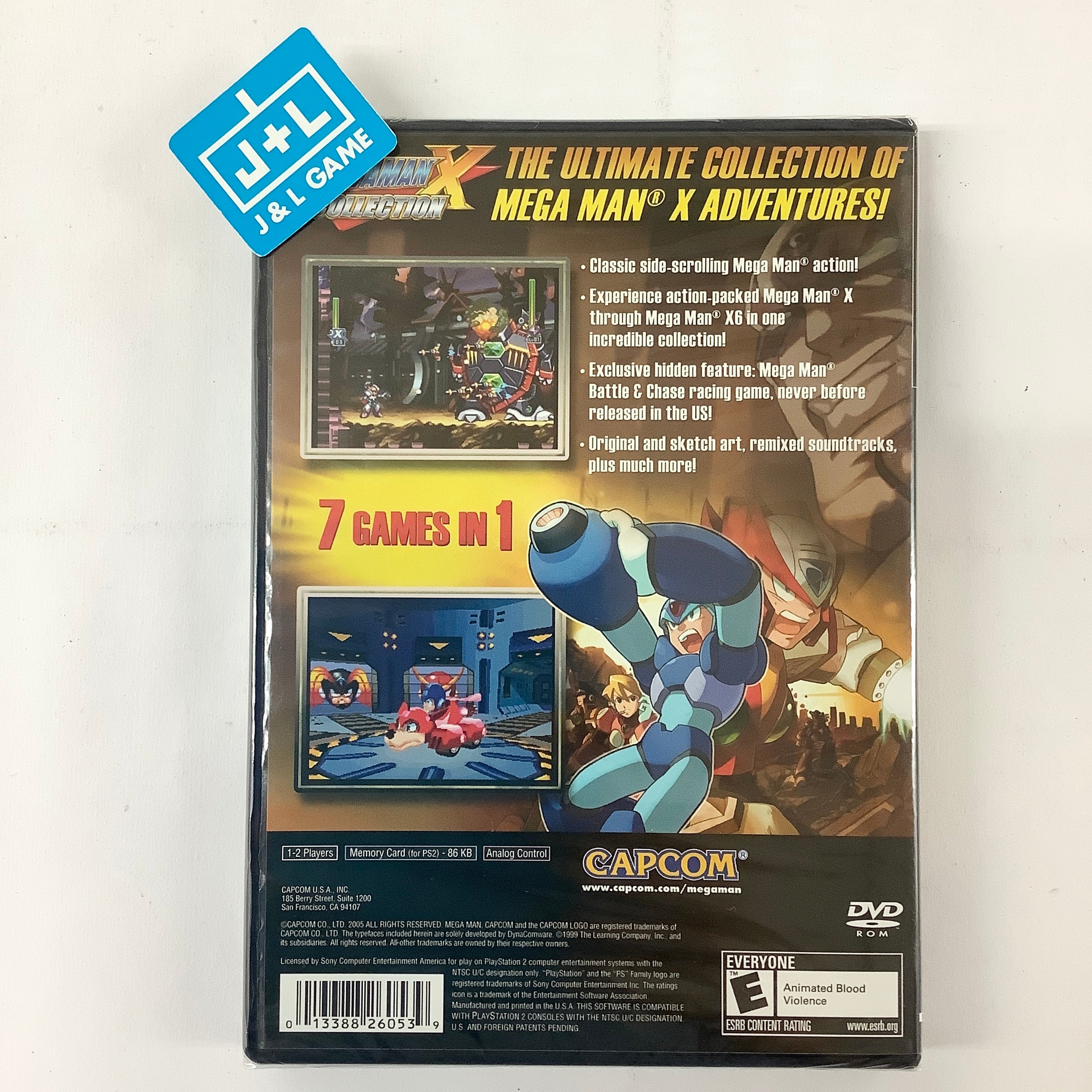 Mega Man X Collection - (PS2) PlayStation 2 Video Games Capcom   