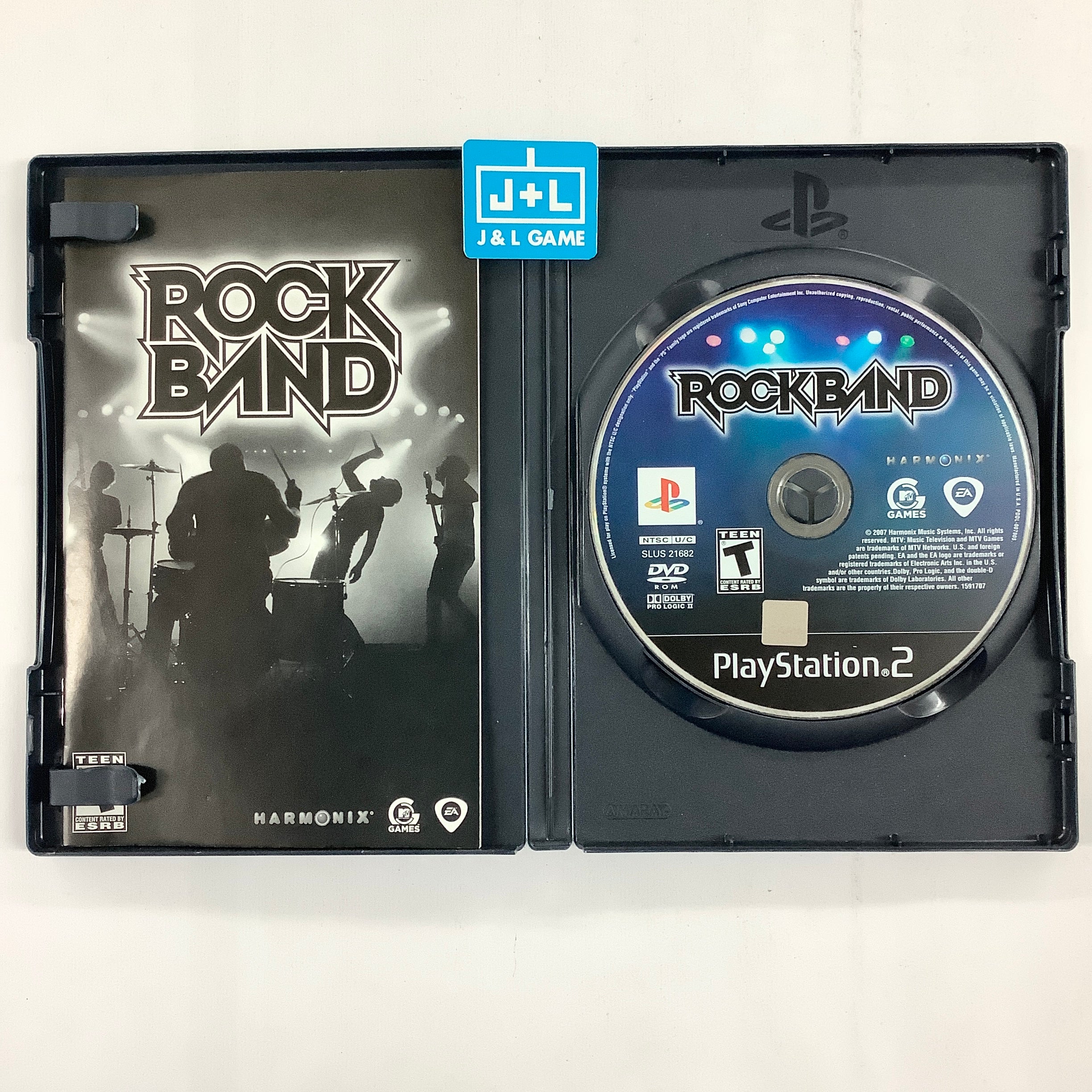 Rock Band - (PS2) PlayStation 2 [Pre-Owned] Video Games MTV Games   
