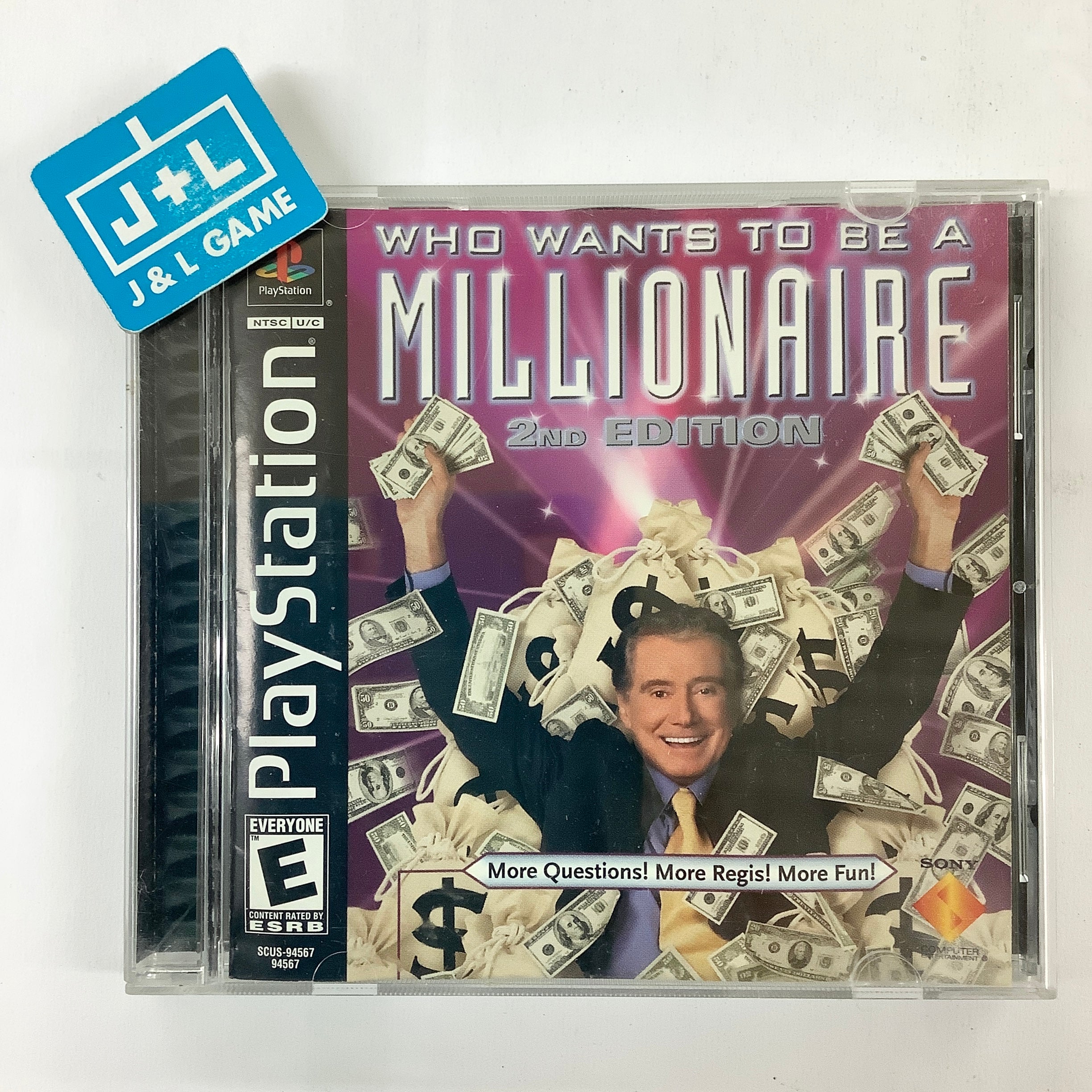 Who Wants to Be a Millionaire 2nd Edition - (PS1) PlayStation 1 [Pre-Owned] Video Games Buena Vista Interactive   