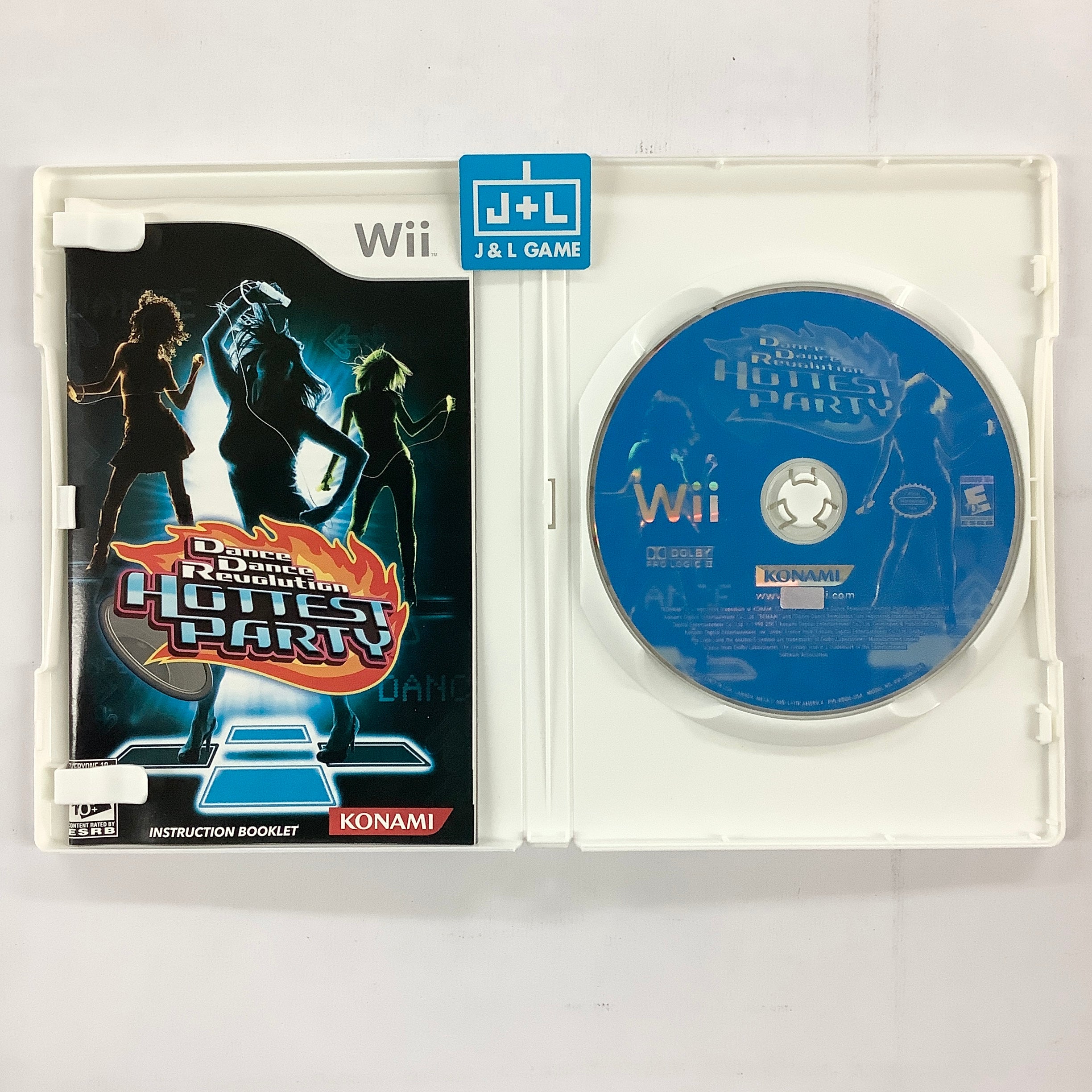 Dance Dance Revolution: Hottest Party - Nintendo Wii [Pre-Owned] Video Games Konami   