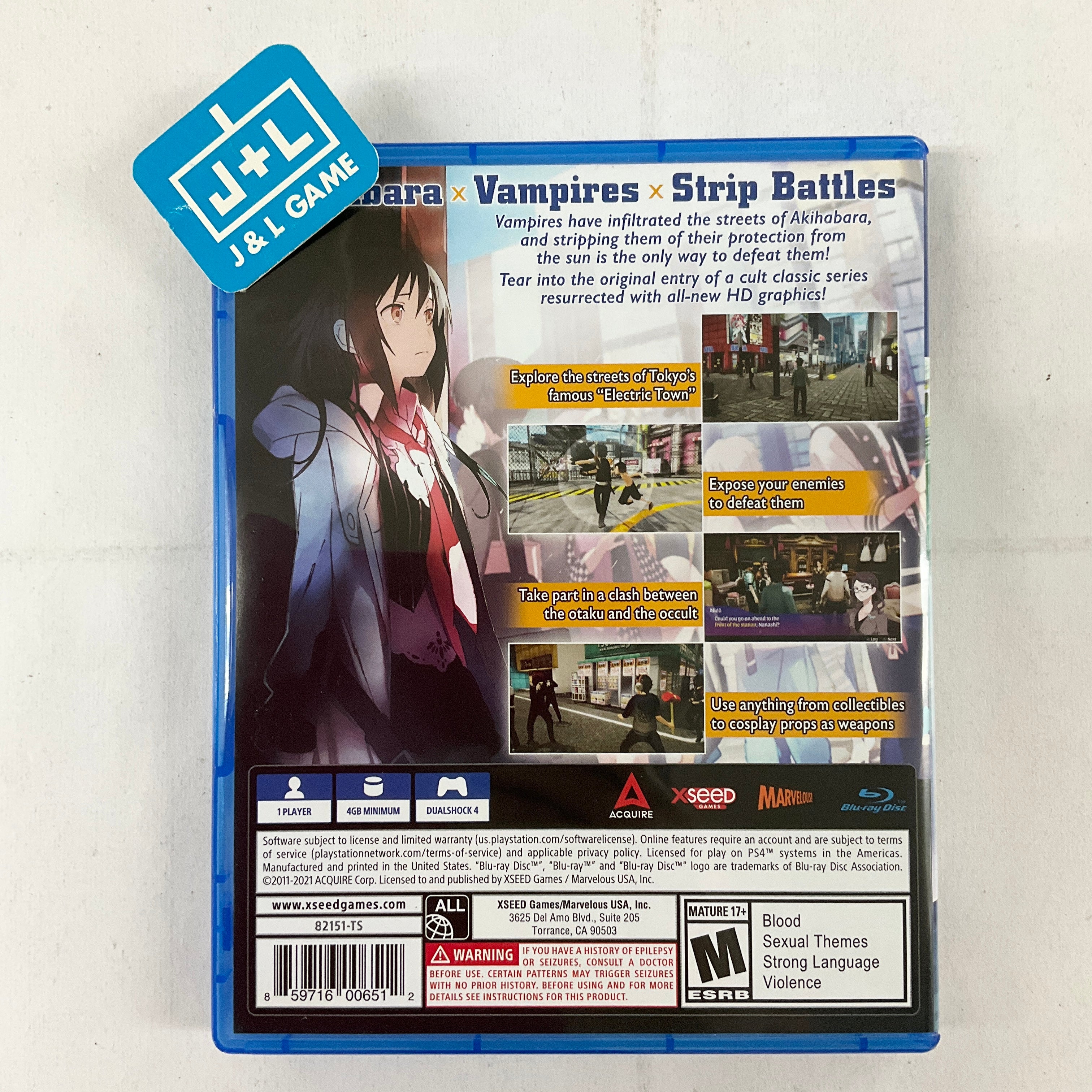 Akiba's Trip: Hellbound & Debriefed - (PS4) PlayStation 4 [Pre-Owned] Video Games XSEED Games   