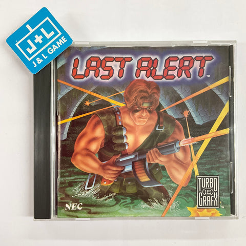 Last Alert - Turbo CD [Pre-Owned] Video Games NEC Interchannel   