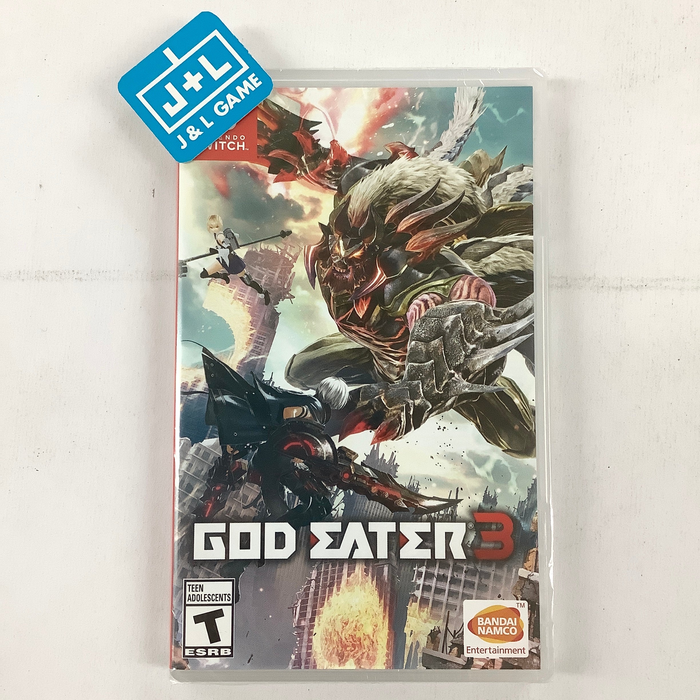 God Eater 3 - (NSW) Nintendo Switch Video Games BANDAI NAMCO Entertainment   