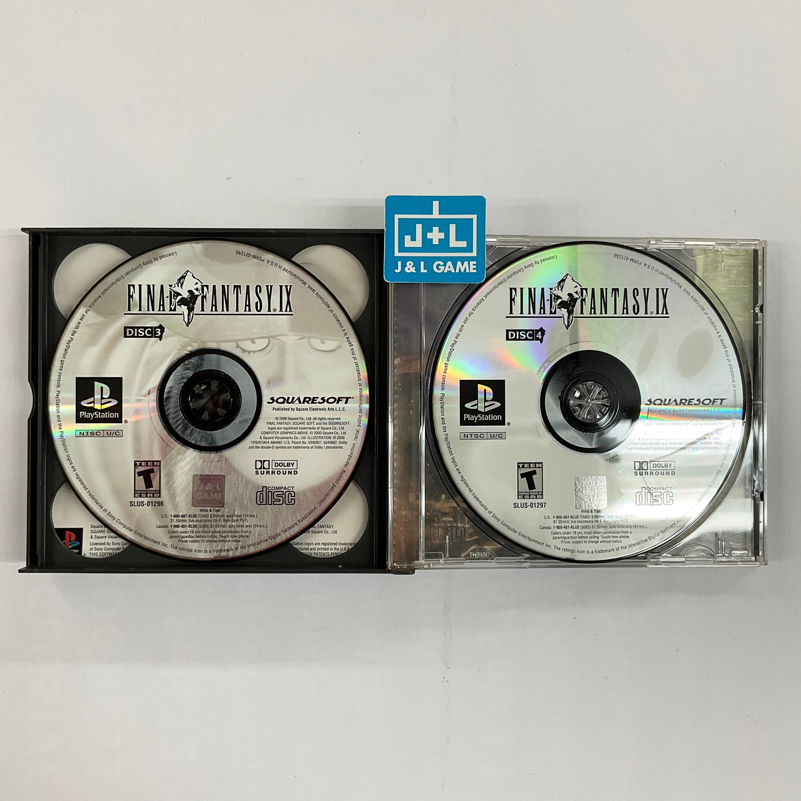 Final Fantasy IX - (PS1) PlayStation 1 [Pre-Owned] Video Games SquareSoft   