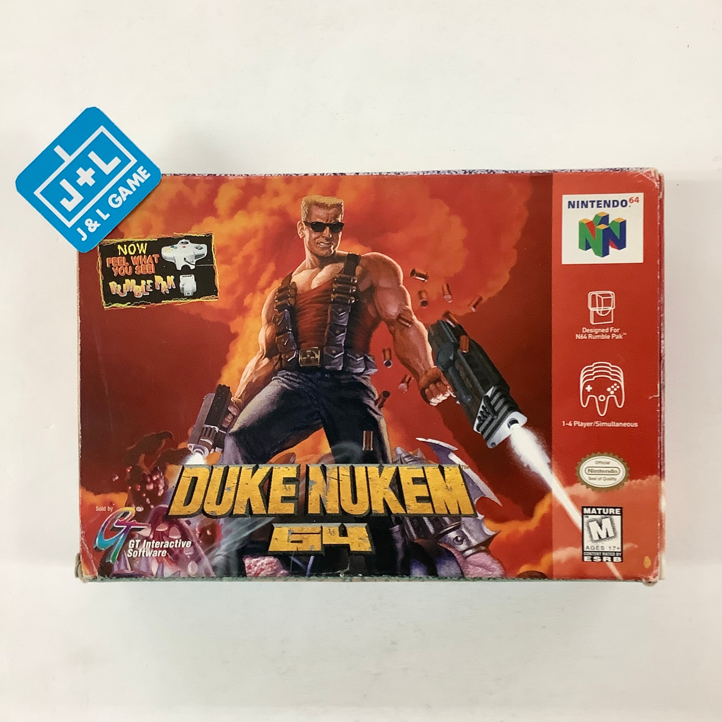 Duke Nukem 64 - (N64) Nintendo 64 [Pre-Owned] Video Games GT Interactive   