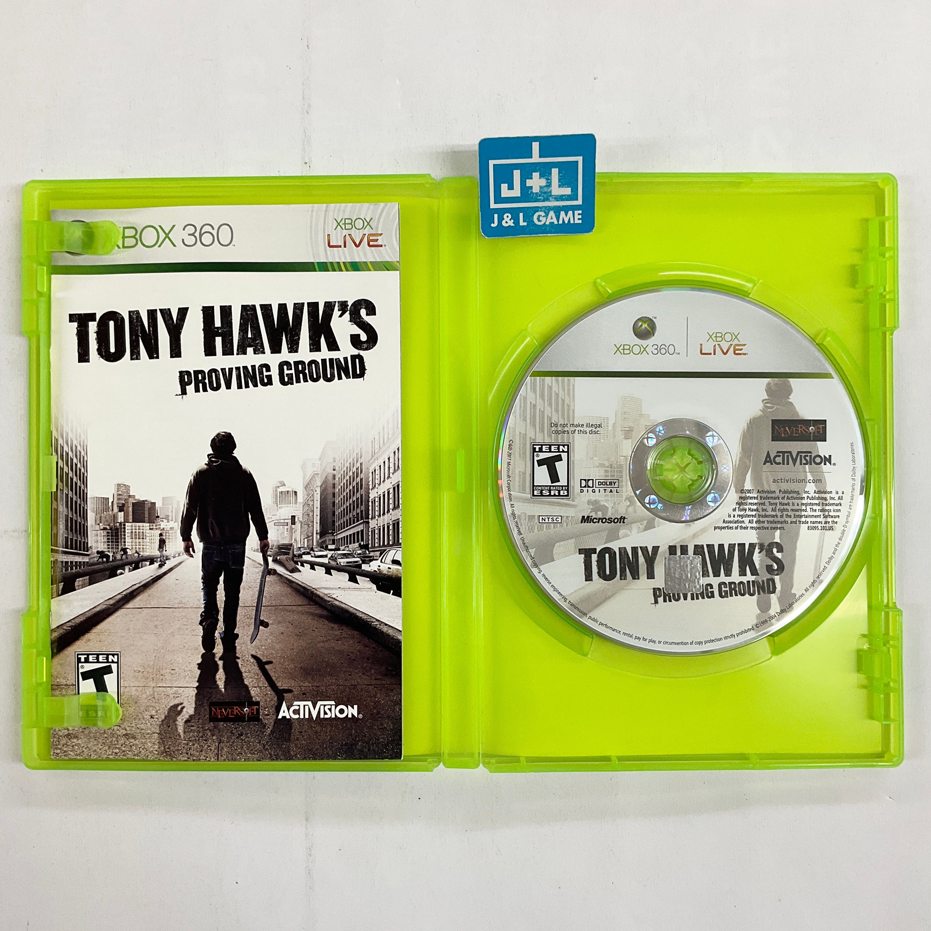 Tony Hawk's Proving Ground - Xbox 360 [Pre-Owned] | J&L Game