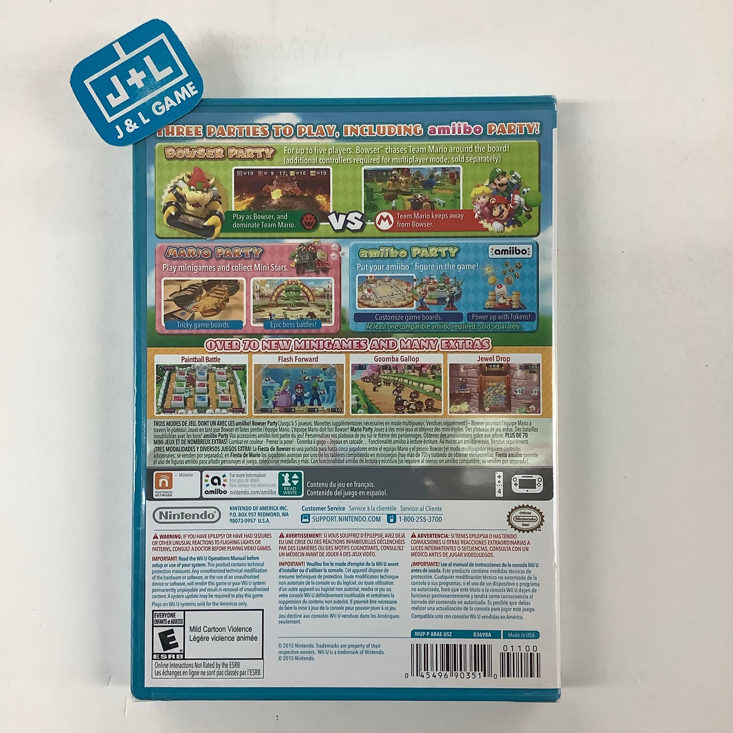 Mario Party 10 - Nintendo Wii U Video Games Nintendo   