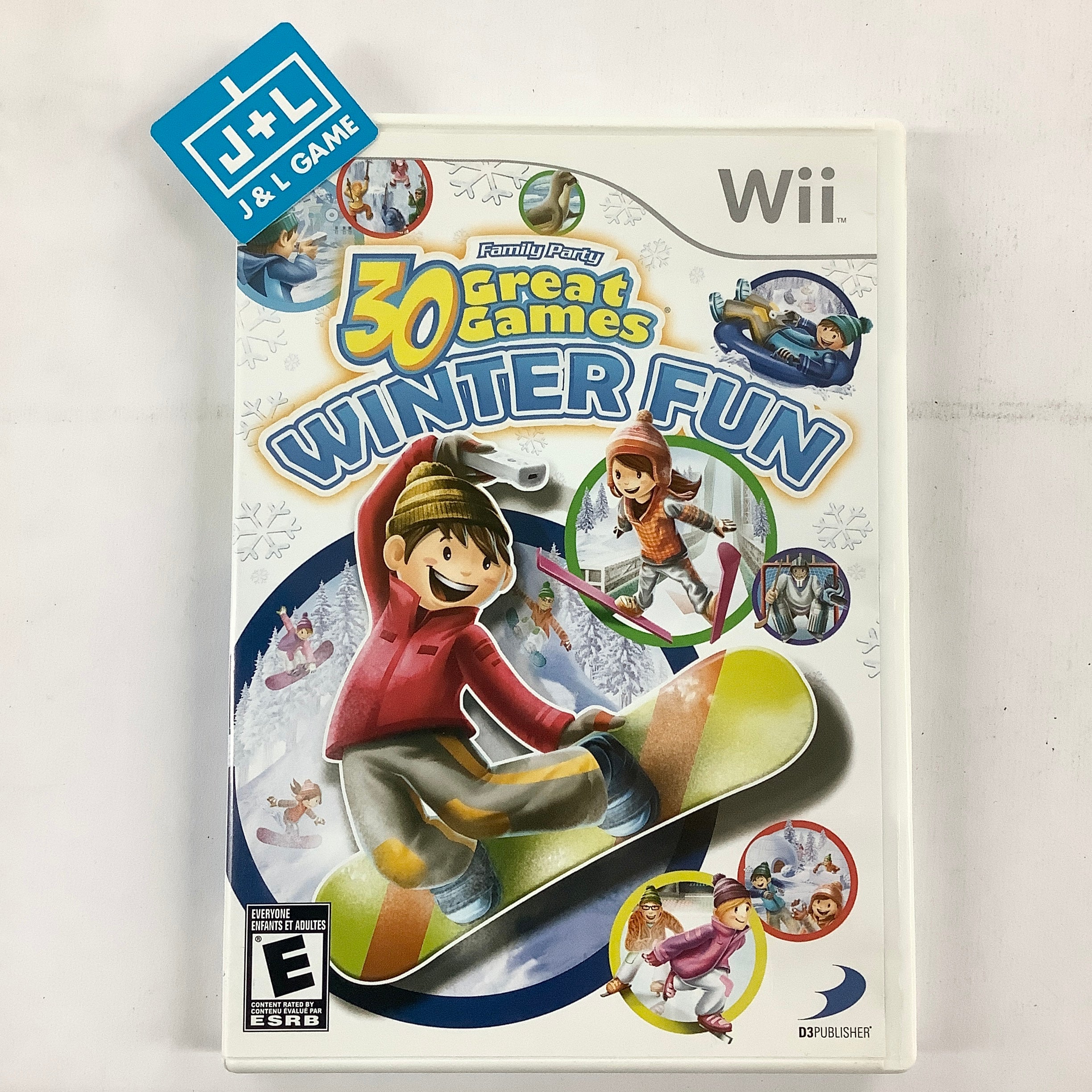 Family Party Winter Fun - Nintendo Wii [Pre-Owned] Video Games D3 Publisher   