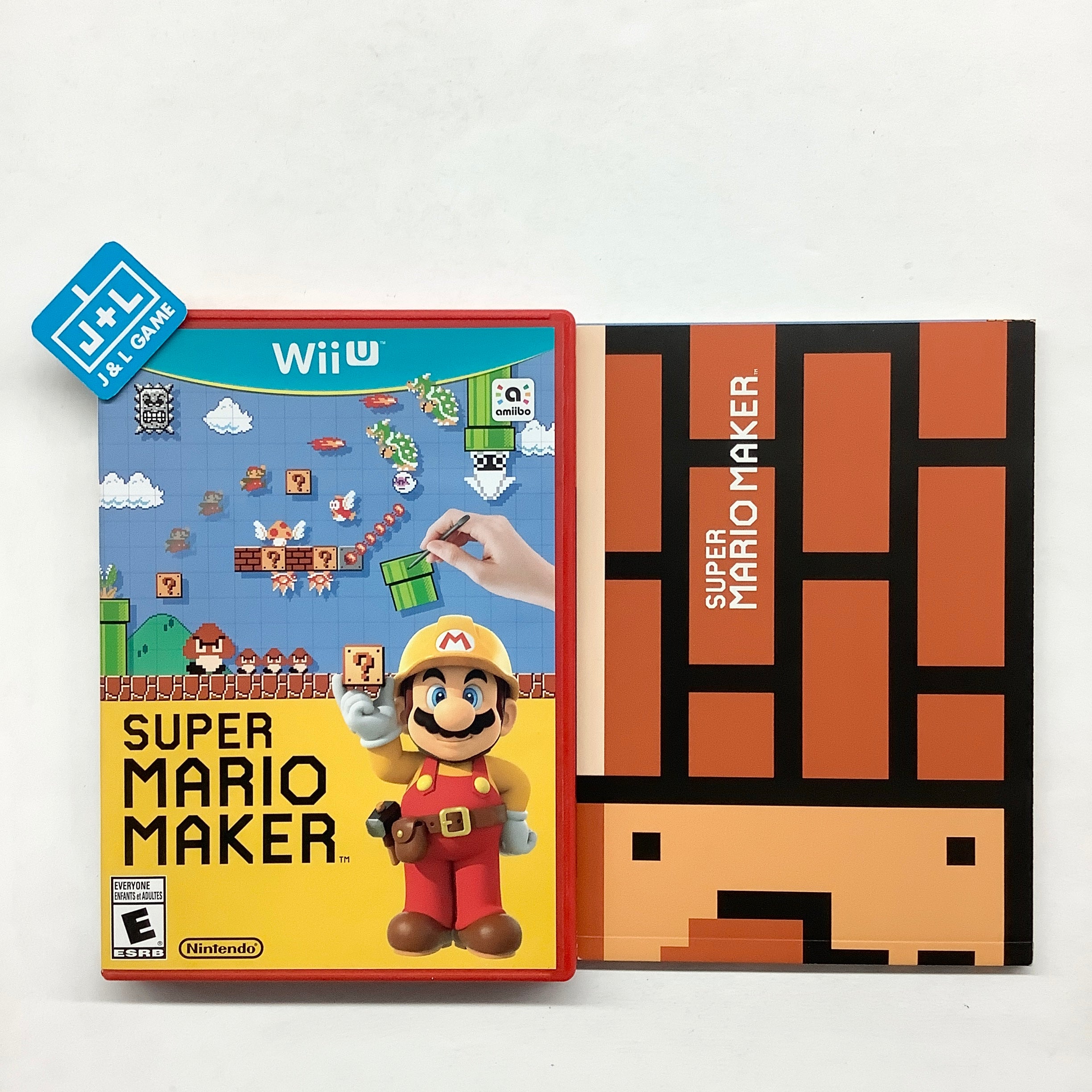 Super Mario Maker (with Idea Book) - Nintendo Wii U [Pre-Owned] Video Games Nintendo