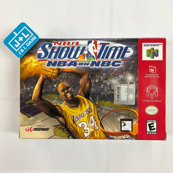NBA DVD14本まとめ売り NBA Showtime: NBA on NBC - (N64) Nintendo 64 [Pre-Owned] | J&L Game