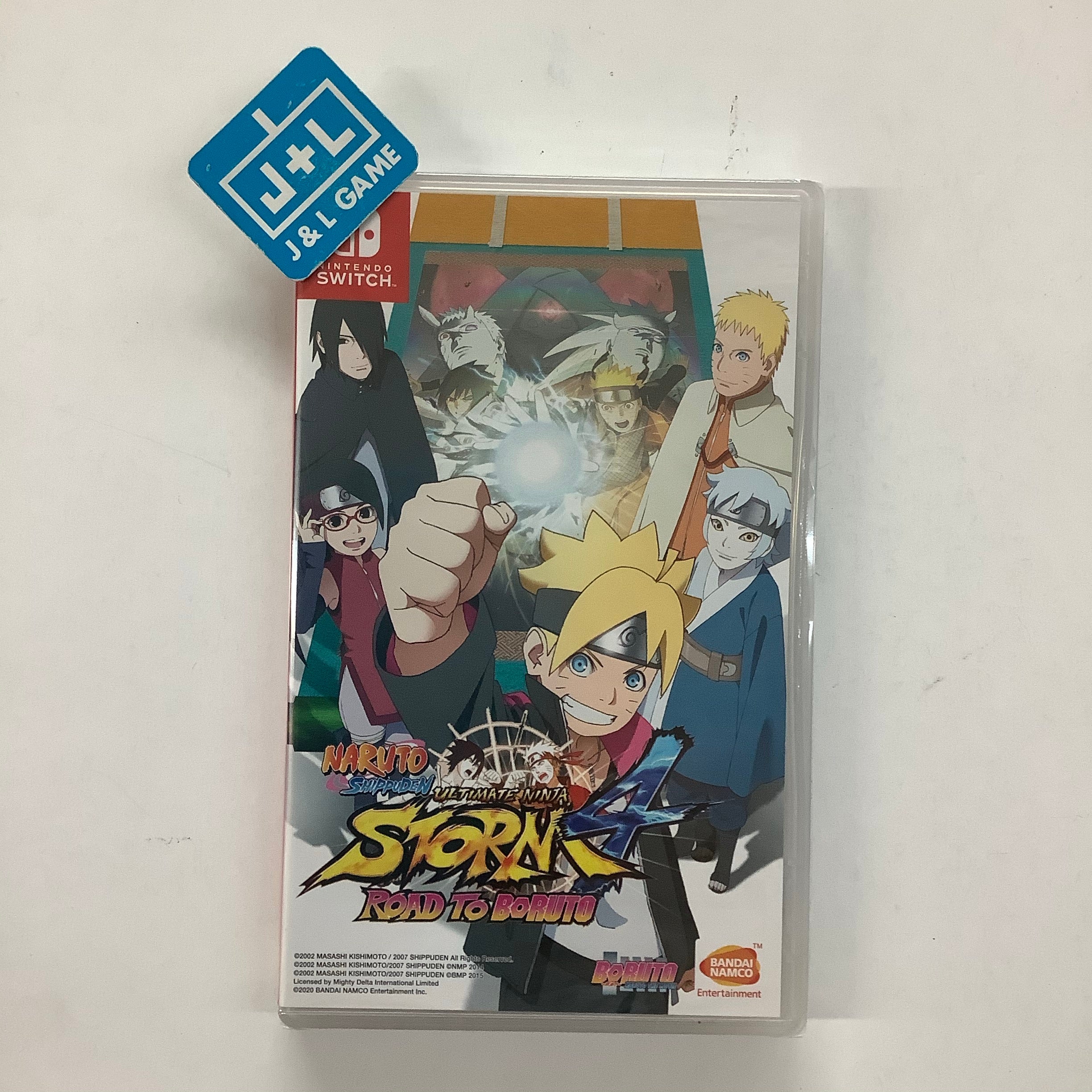 Naruto Shippuden: Ultimate Ninja Storm 4 Road to Boruto - (NSW) Nintendo Switch (Japanese Import) Video Games Bandai Namco Games   