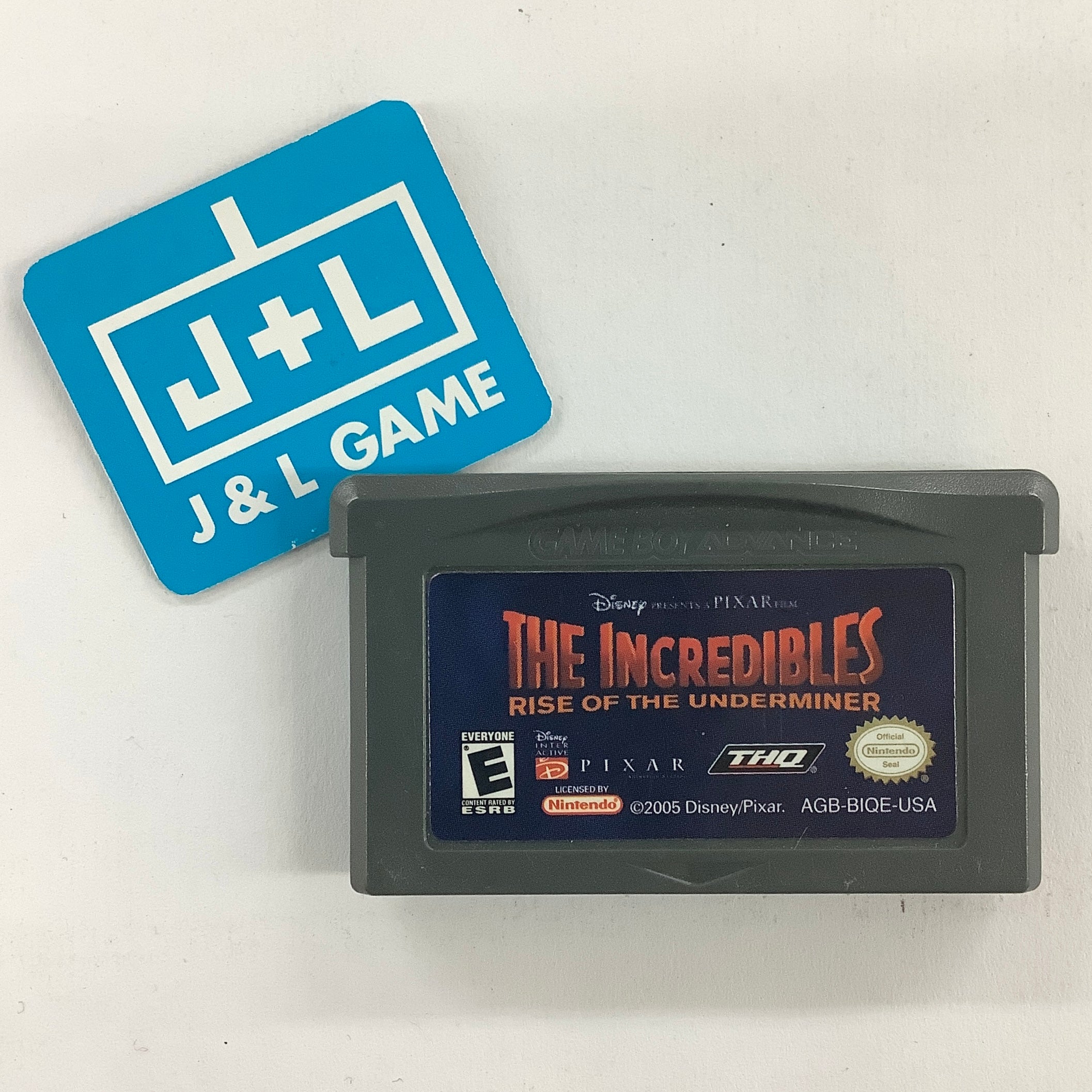 The Incredibles: Rise of the Underminer - (GBA) Game Boy Advance [Pre-Owned] Video Games THQ   