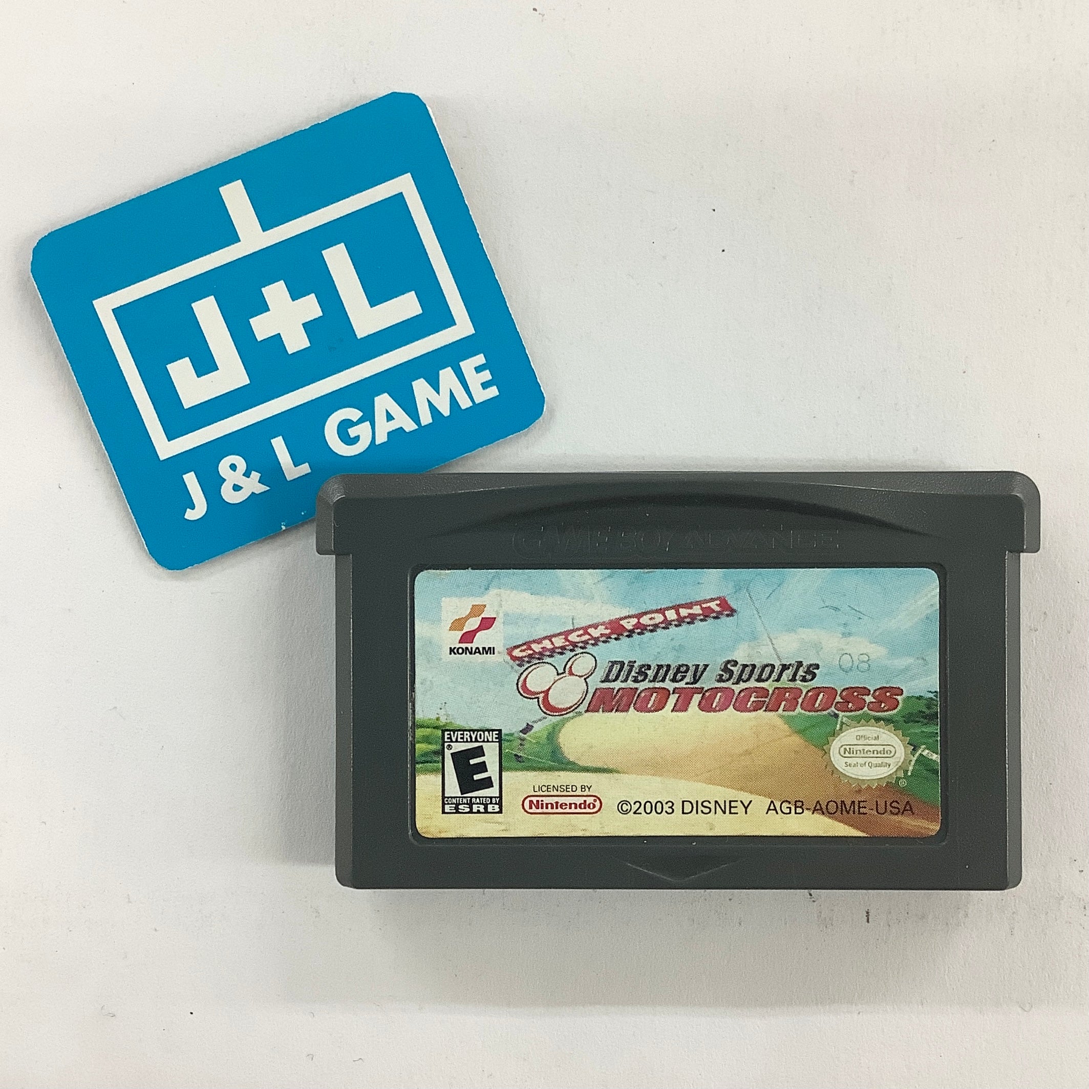 Disney Sports: Motocross - (GBA) Game Boy Advance [Pre-Owned] Video Games Konami   