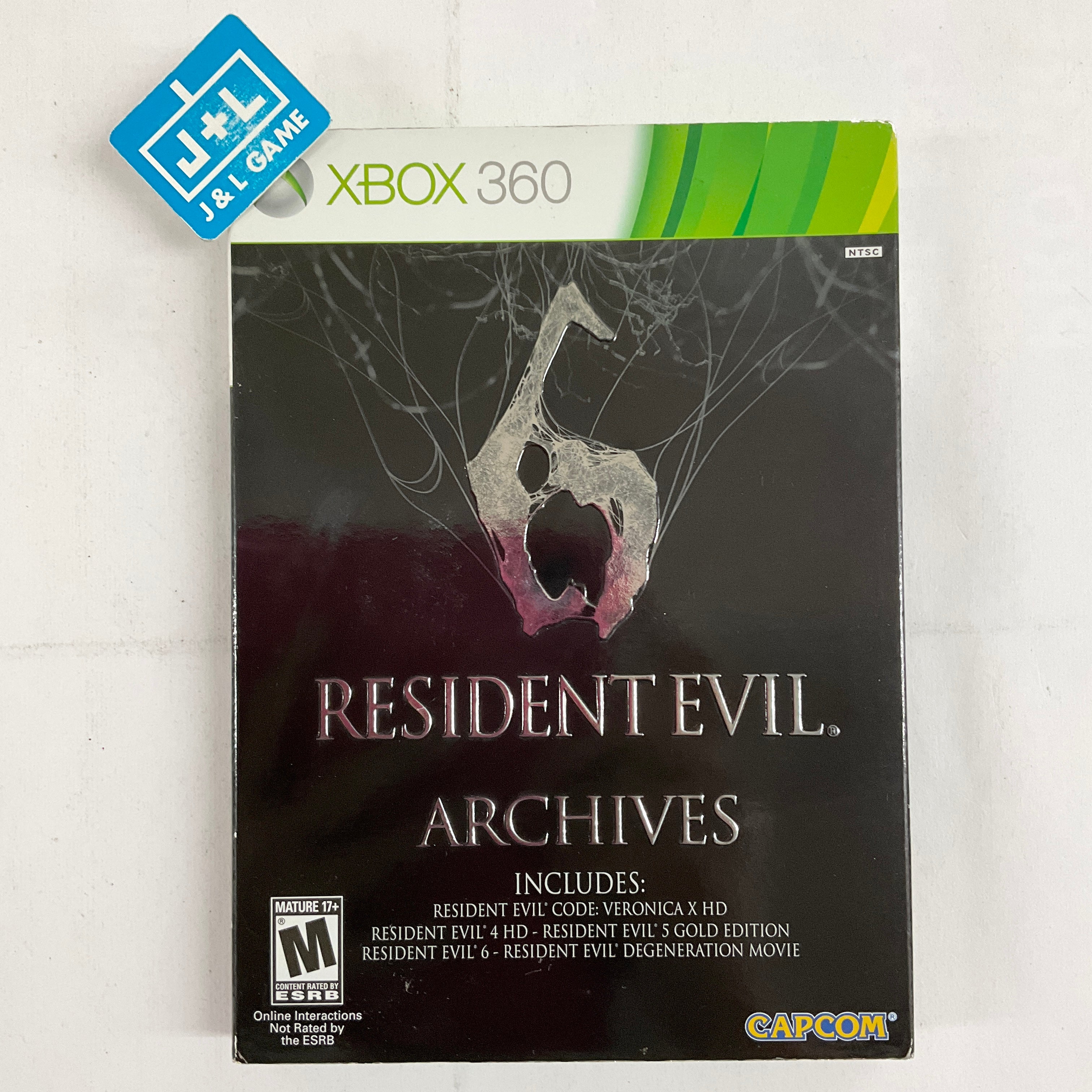 Resident Evil 6 Archives - Xbox 360 [Pre-Owned] Video Games Capcom   