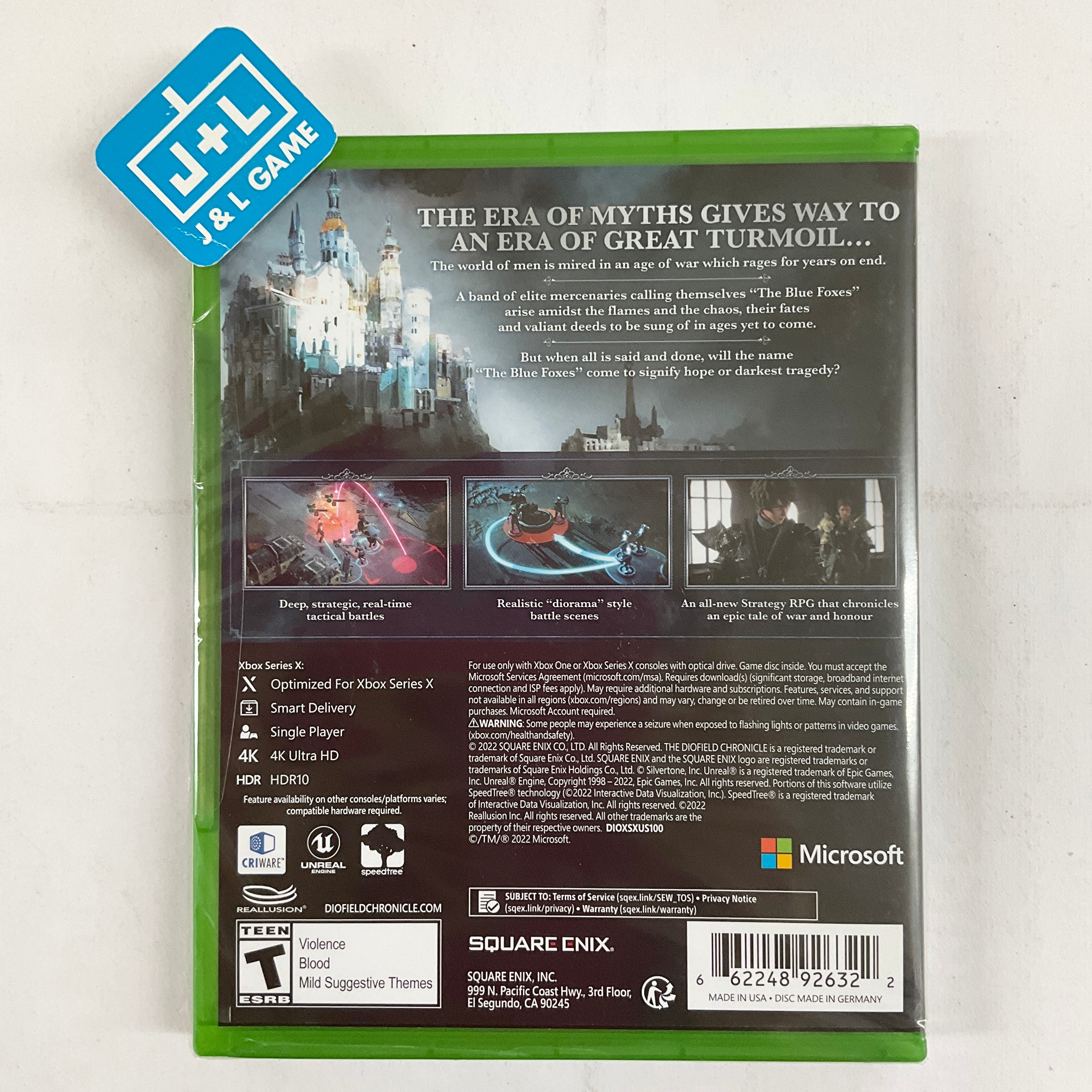 The Diofield Chronicle - (XSX) Xbox Series X Video Games Square Enix   