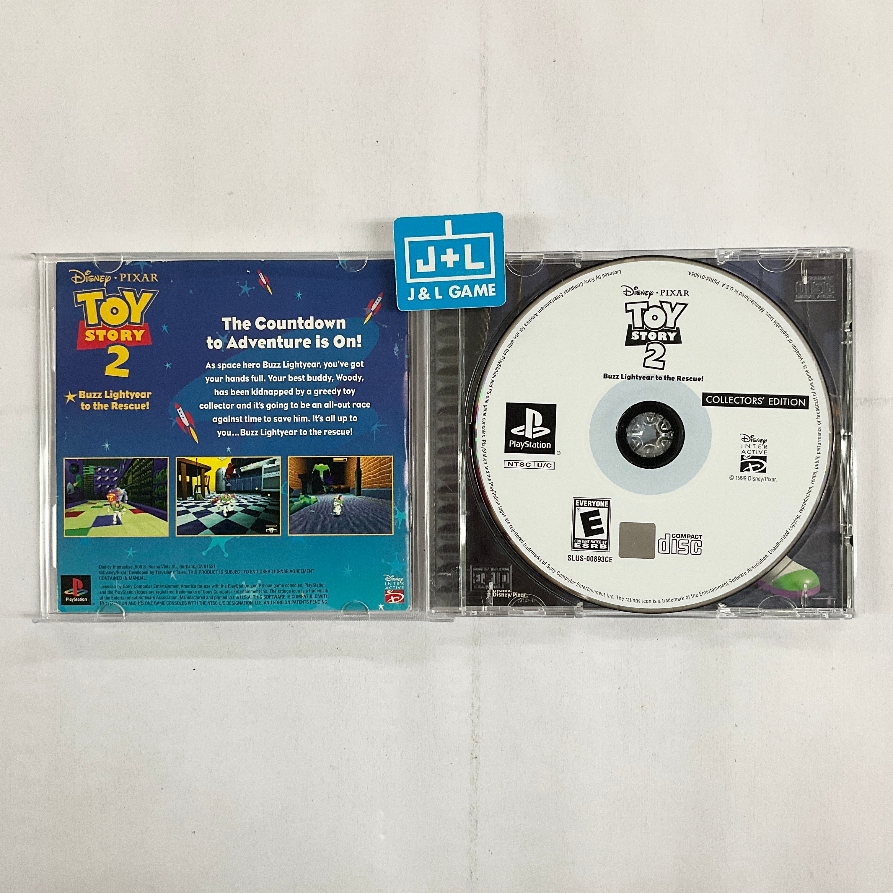 Disney/Pixar's Toy Story 2: Buzz Lightyear to the Rescue! (Collector's Edition) - (PS1) PlayStation 1 [Pre-Owned] Video Games Activision   