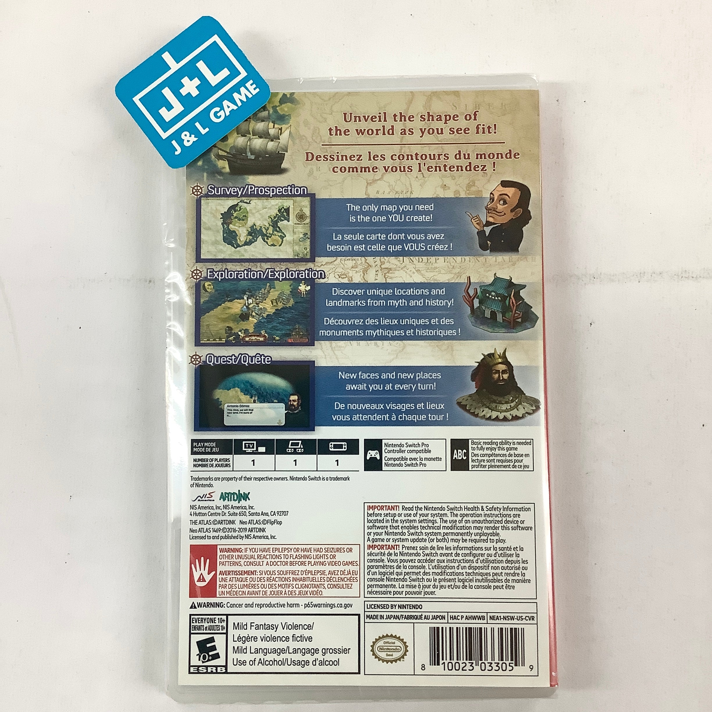 Neo Atlas 1469 - (NSW) Nintendo Switch Video Games NIS America   