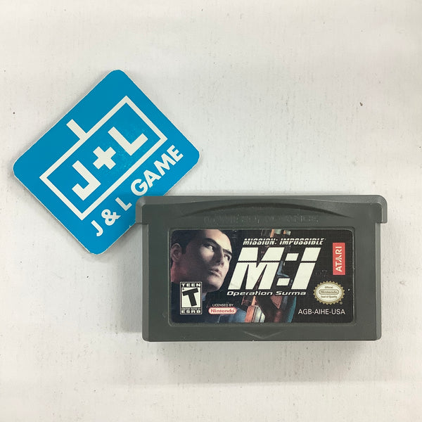 jeu MI MISSION IMPOSSIBLE OPERATION SURMA nintendo game boy advance AGB-AIHP-EUR jeu MI MISSION IMPOSSIBLE OPERATION SURMA nintendo game boy advance AGB-AIHP-EUR