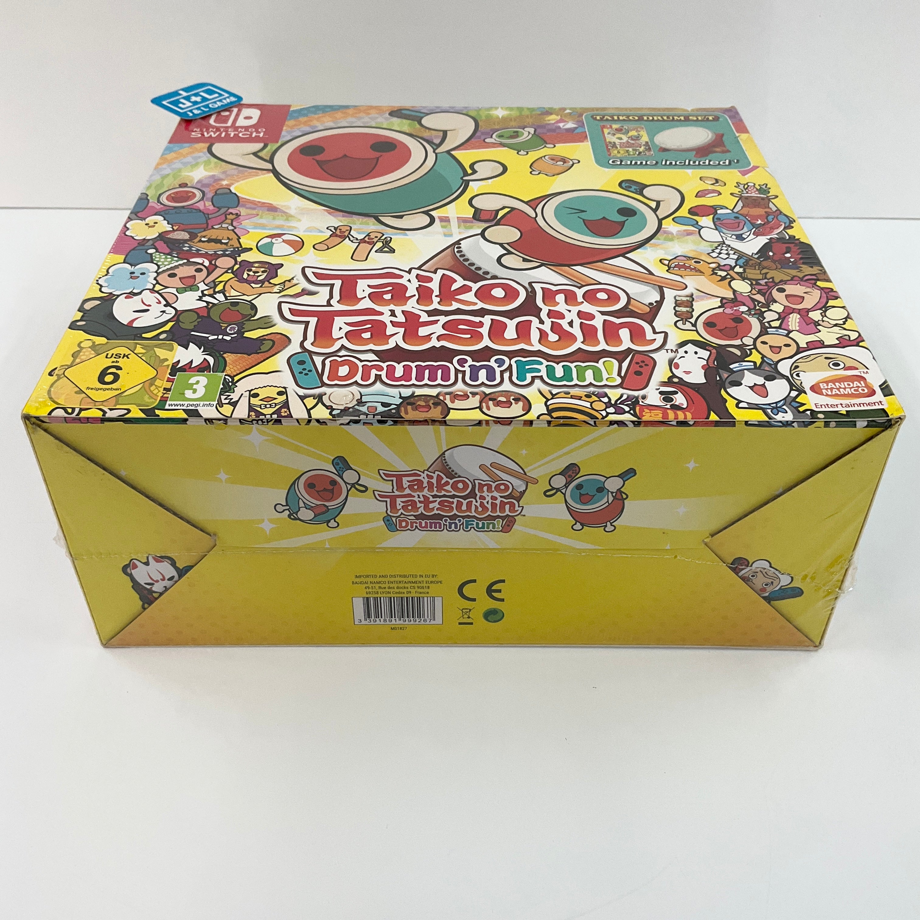 Taiko No Tatsujin: Drum 'n' Fun! Bundle - (NSW) Nintendo Switch (European Import) Video Games BANDAI NAMCO Entertainment   