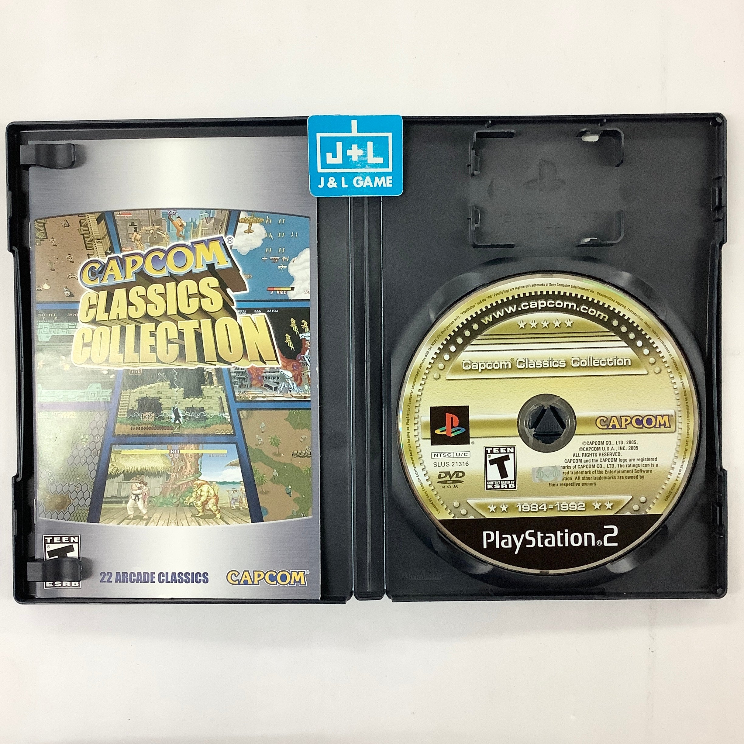 Capcom Classics Collection - (PS2) PlayStation 2 [Pre-Owned] Video Games Capcom   