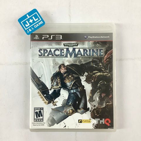 Warhammer 40,000: Space Marine - (PS3) PlayStation 3 [Pre-Owned] Video Games THQ   
