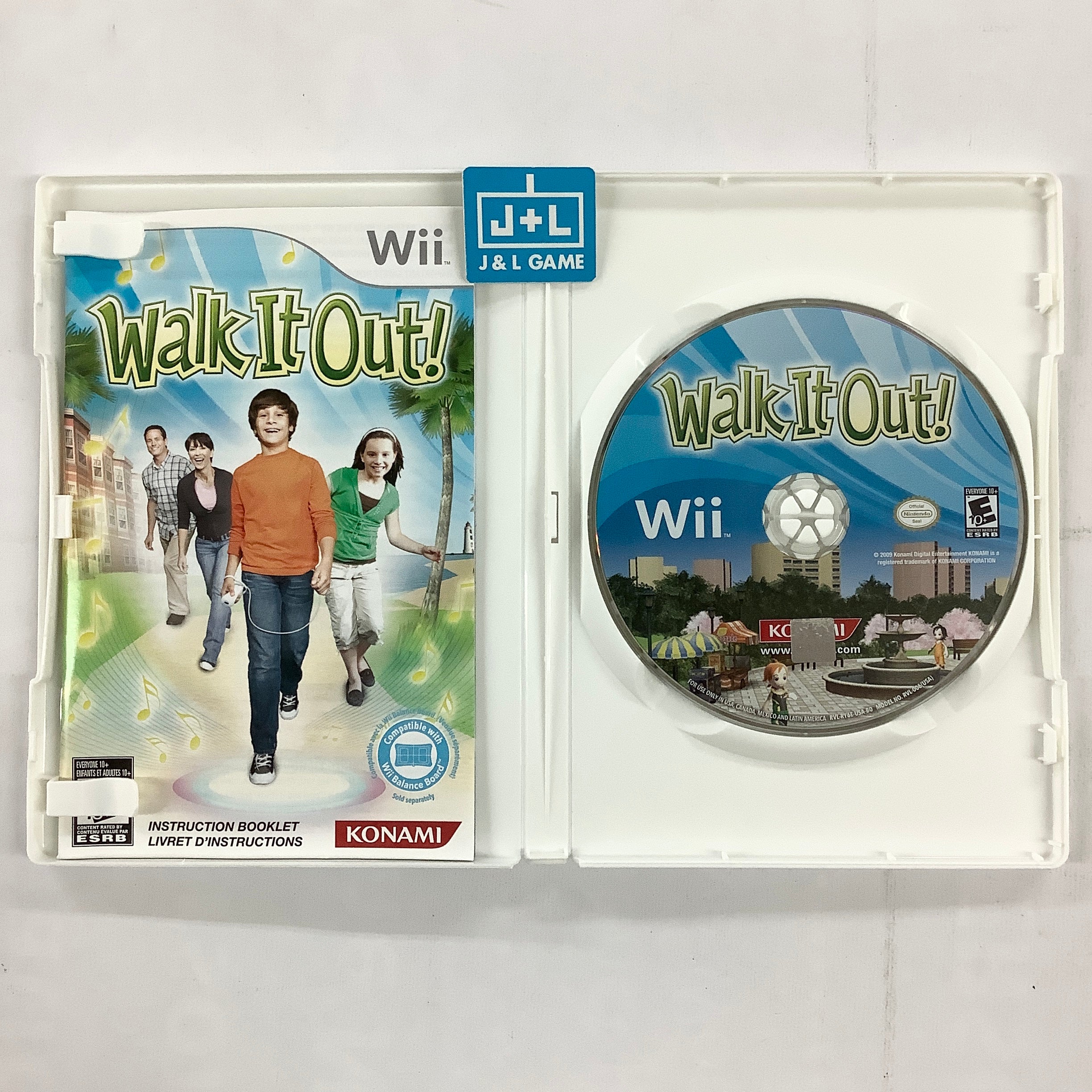 Walk It Out! - Nintendo Wii [Pre-Owned] Video Games Konami   