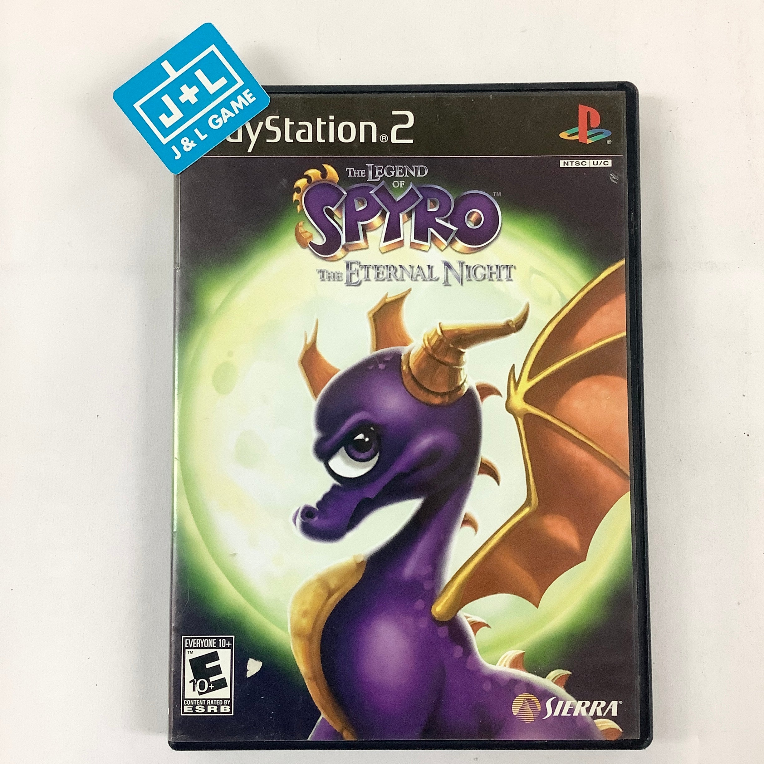 The Legend of Spyro: The Eternal Night - (PS2) PlayStation 2 [Pre-Owned] Video Games Sierra Entertainment   