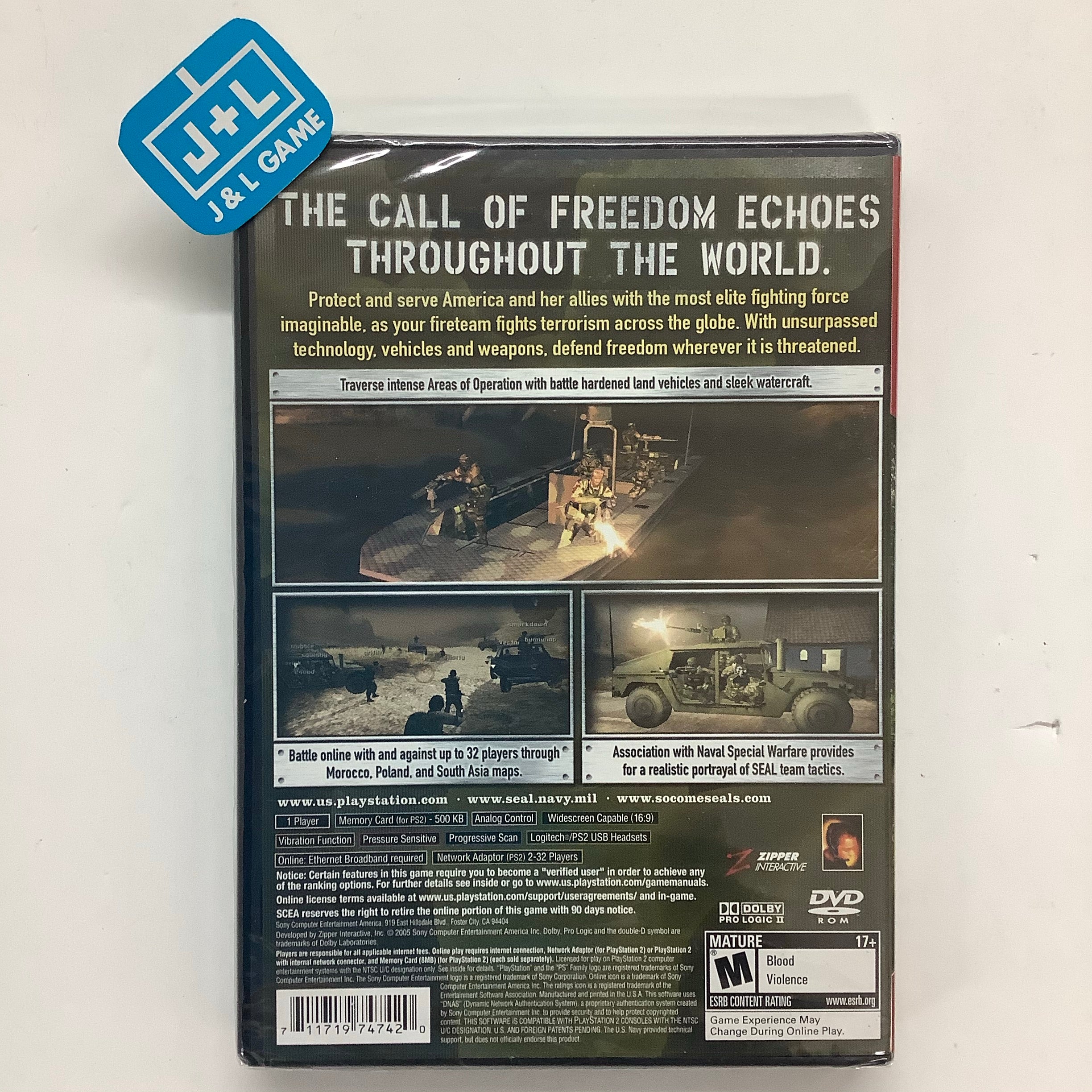 SOCOM 3: U.S. Navy SEALs (Greatest Hits) - (PS2) PlayStation 2 Video Games SCEA   
