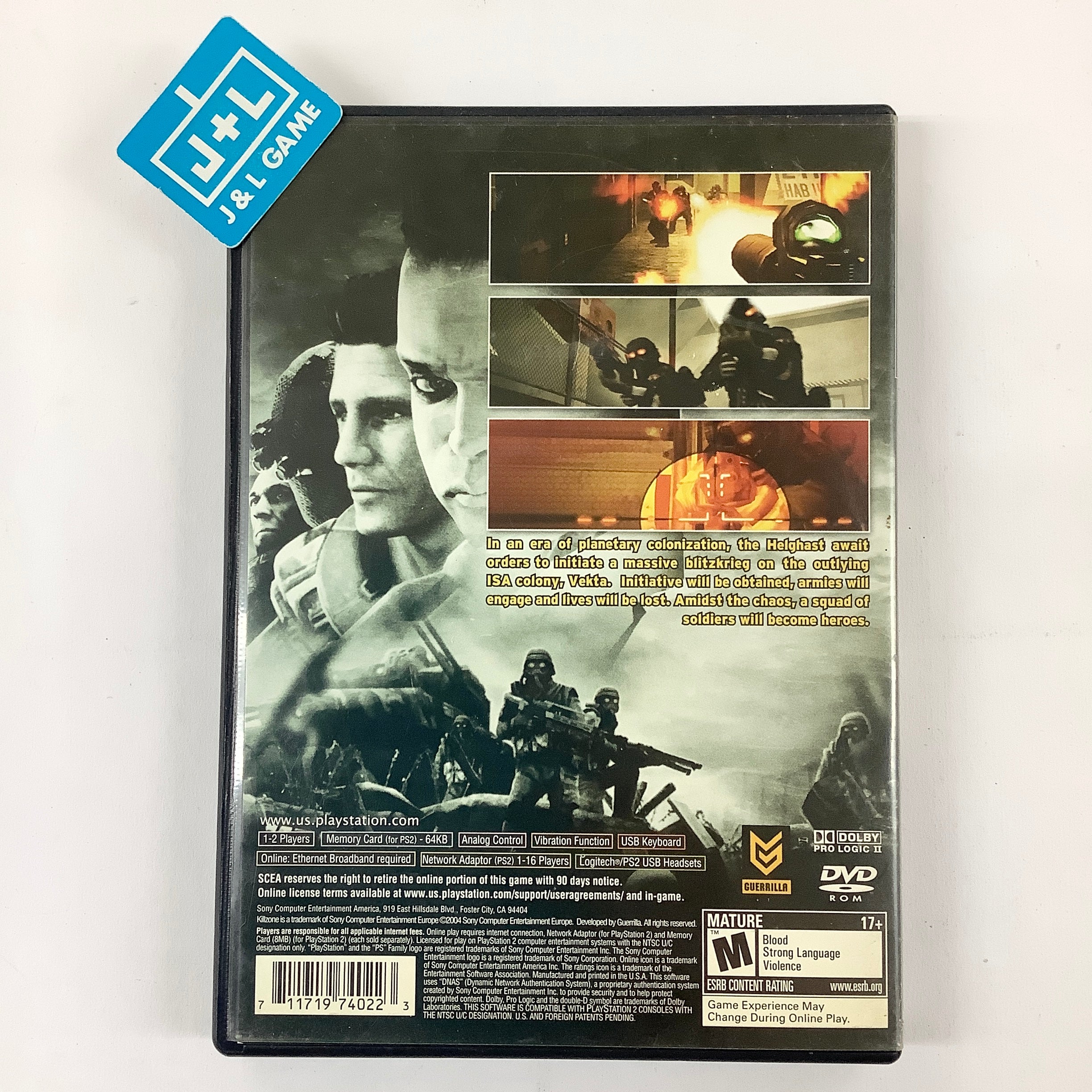Killzone - (PS2) PlayStation 2 [Pre-Owned] Video Games SCEA   