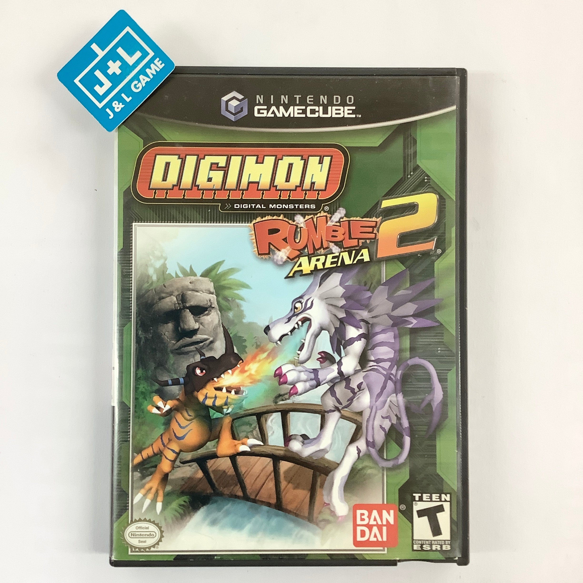 Digimon Rumble Arena 2 - (GC) GameCube [Pre-Owned] Video Games Bandai   