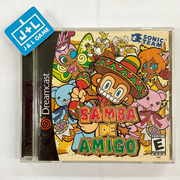 Jeu Samba De Amigo Pour Sega Dreamcast - Version NTSC Japon - Bon état