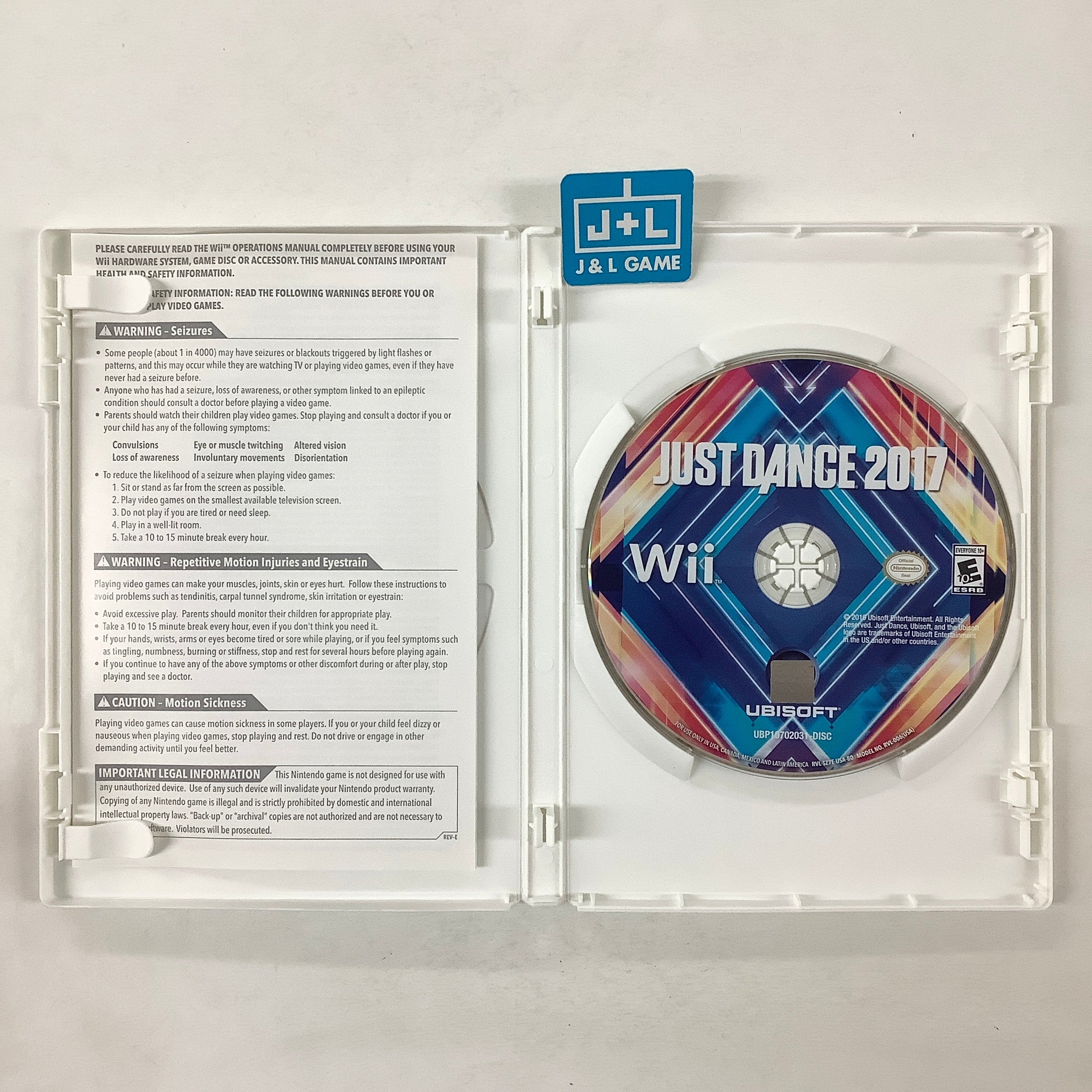 Just Dance 2017 - Nintendo Wii [Pre-Owned] Video Games Ubisoft   