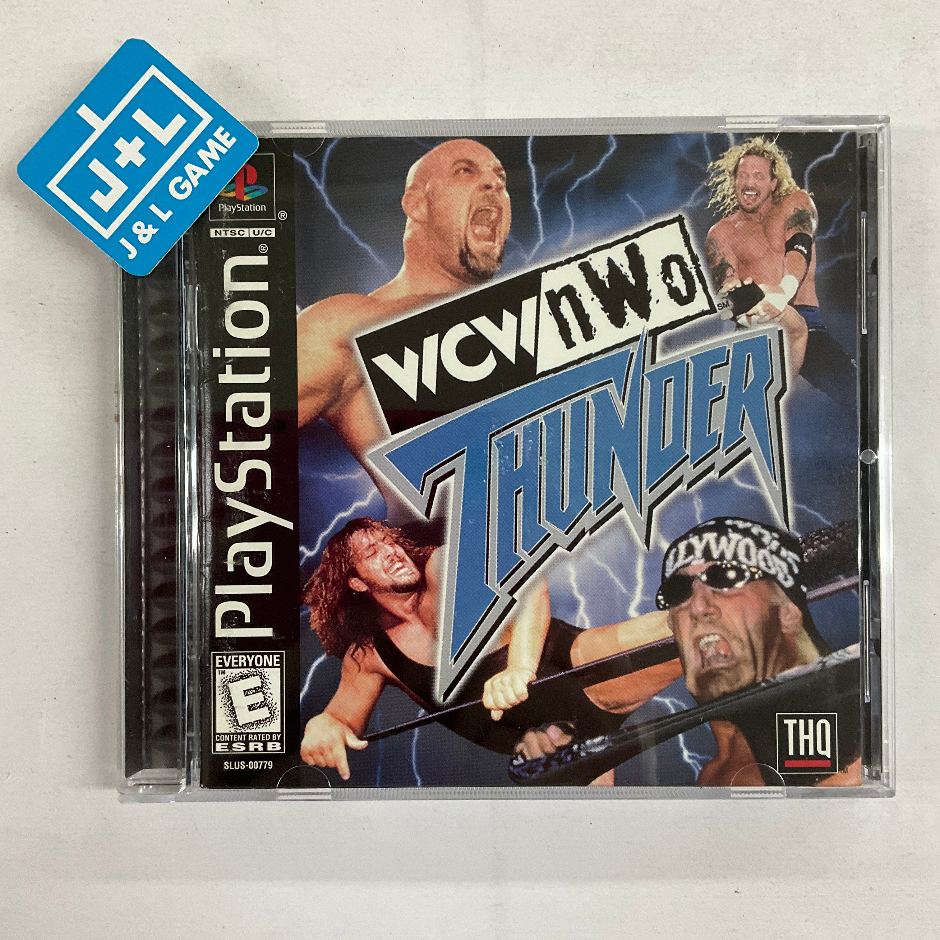 WCW/nWo Thunder - (PS1) PlayStation 1 [Pre-Owned] Video Games THQ   