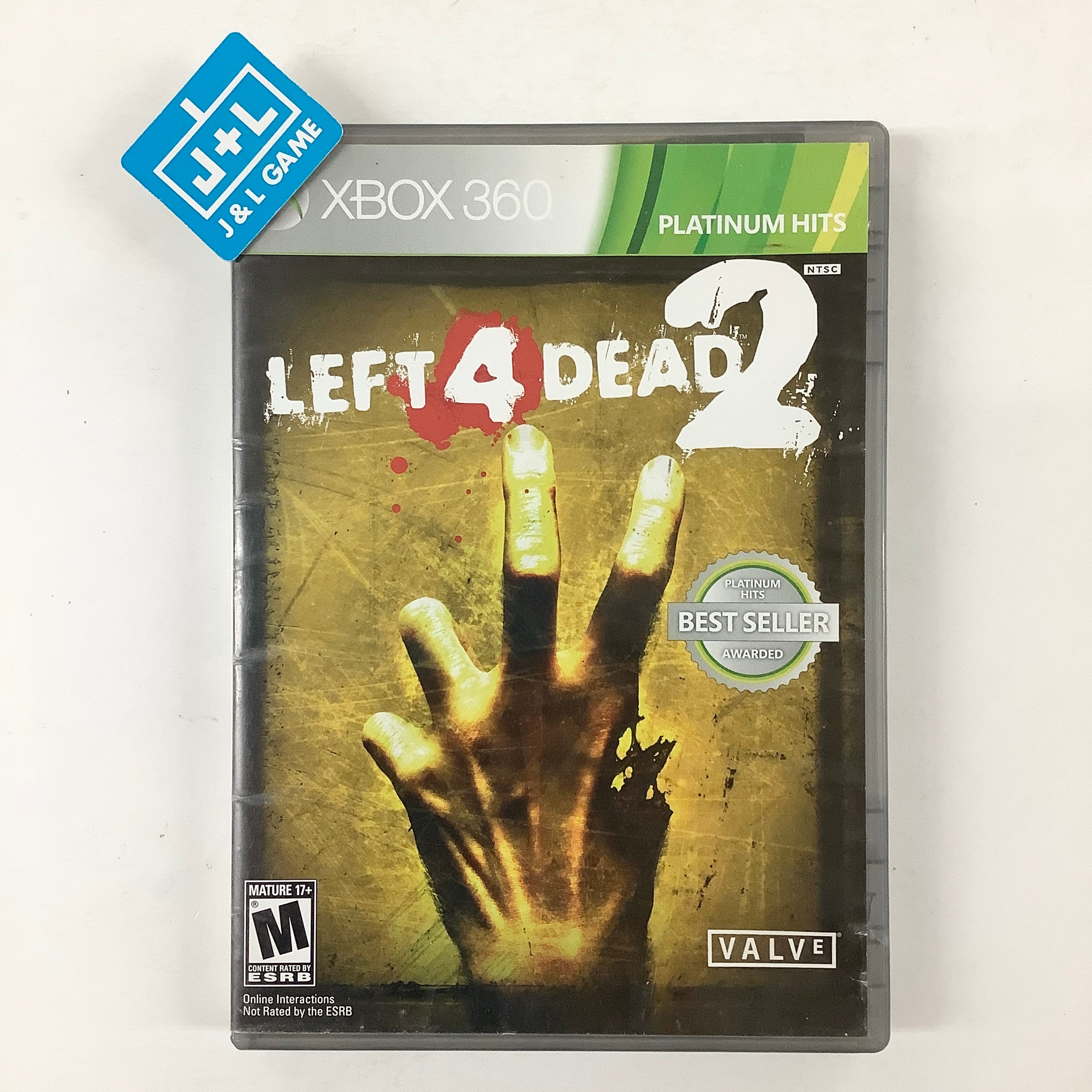 Left 4 Dead 2 (Platinum Hits) - Xbox 360 [Pre-Owned] Video Games Electronic Arts   