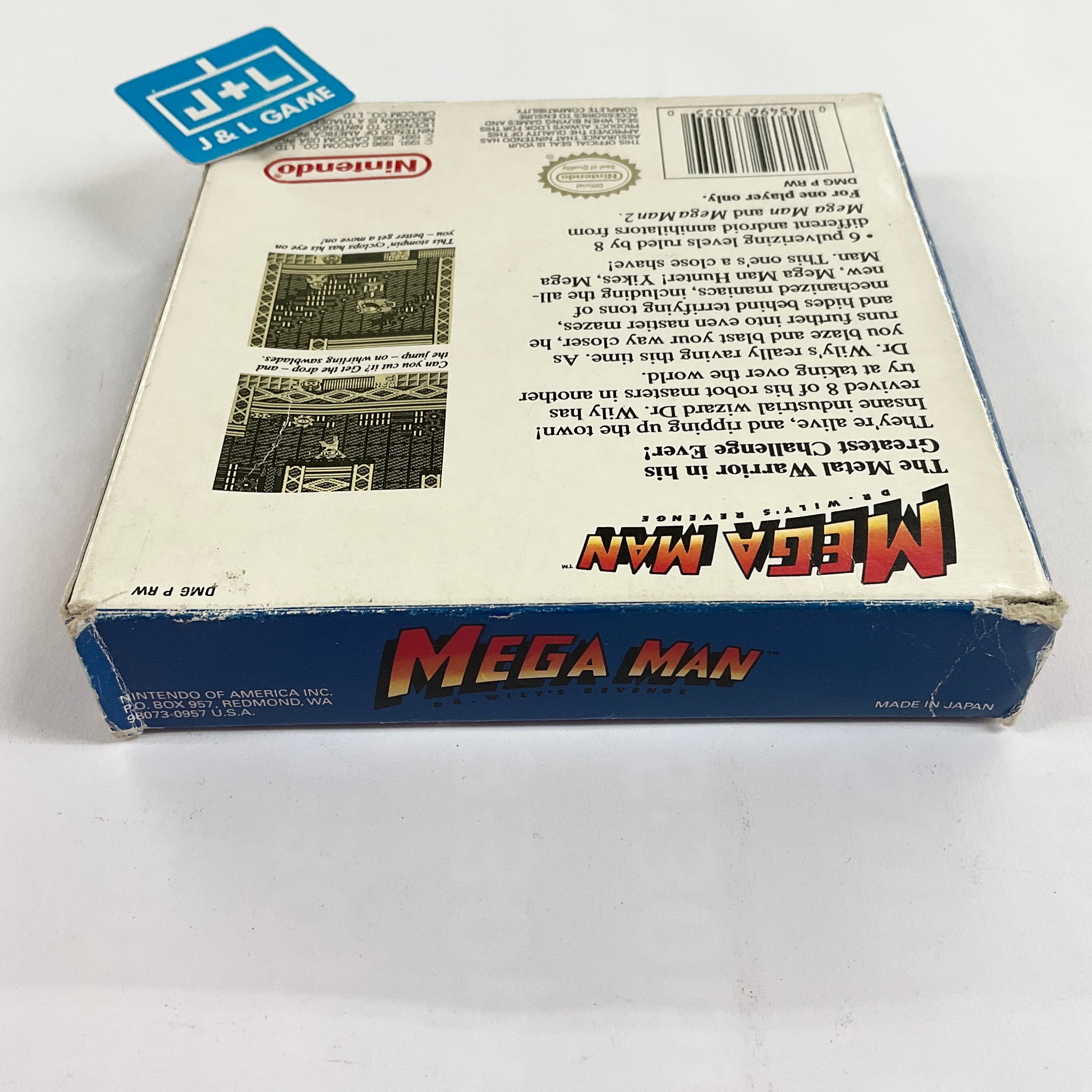 Mega Man: Dr. Wily's Revenge (Player's Choice) - (GB) Game Boy [Pre-Owned] Video Games Capcom   