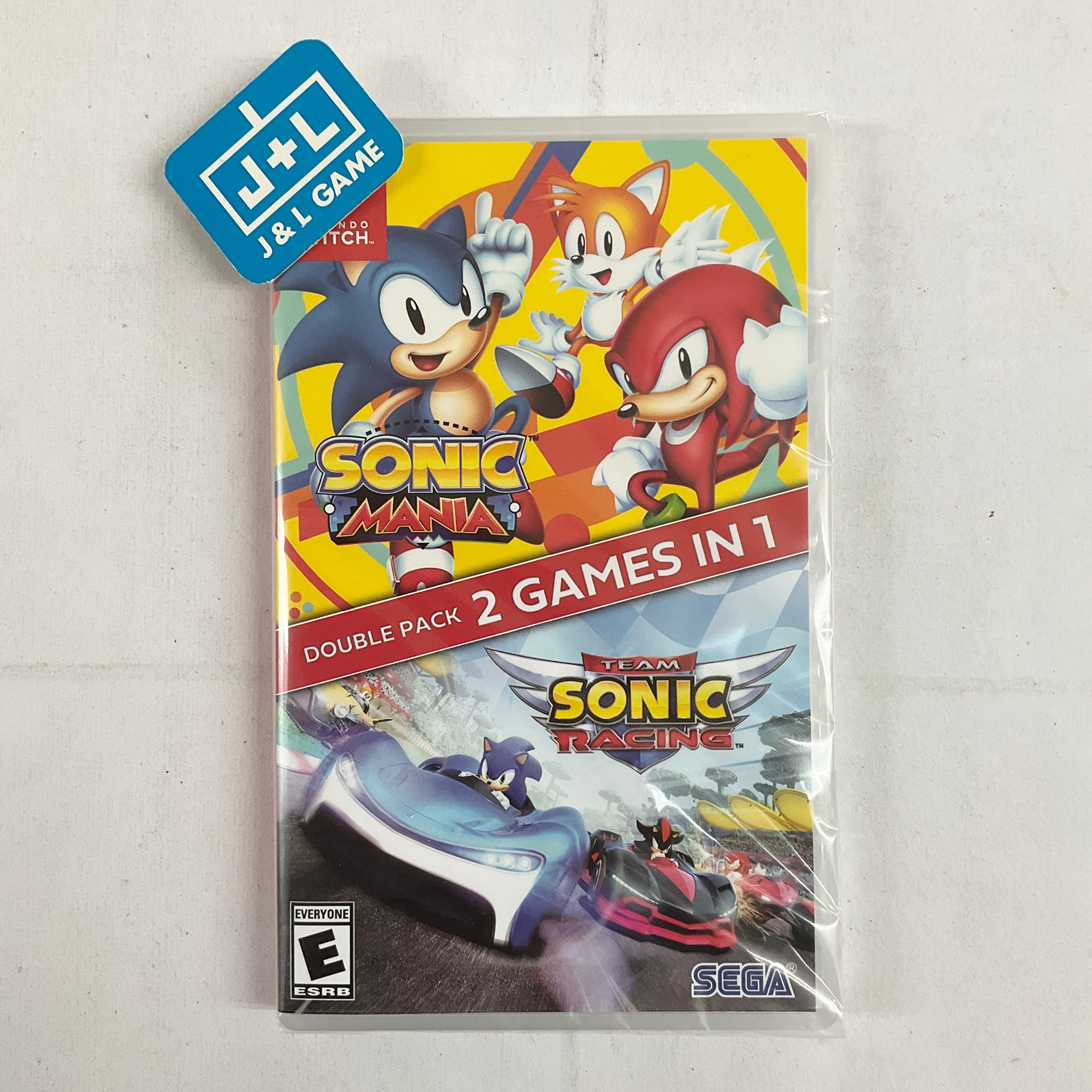 Sonic Mania + Team Sonic Racing - (NSW) Nintendo Switch Video Games SEGA   